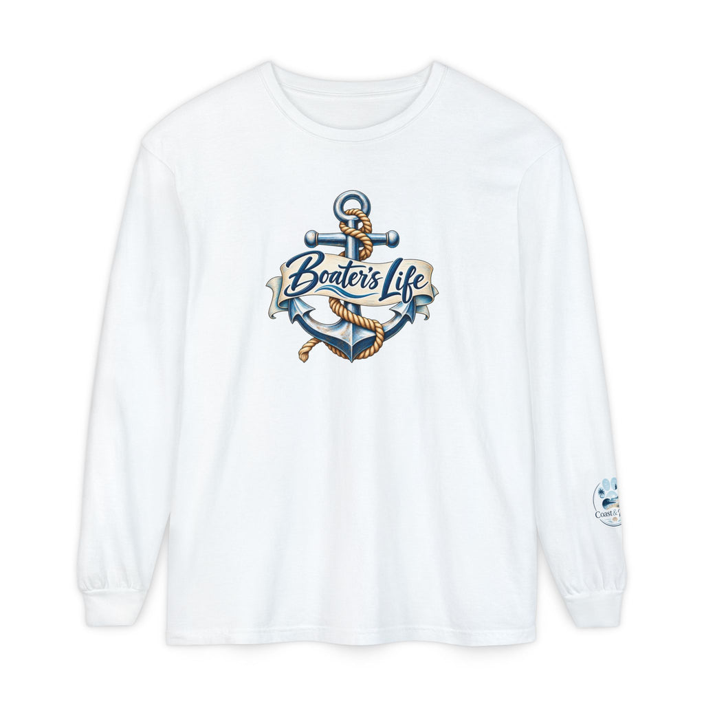 Boater's Life Anchor Long Sleeve T-Shirt