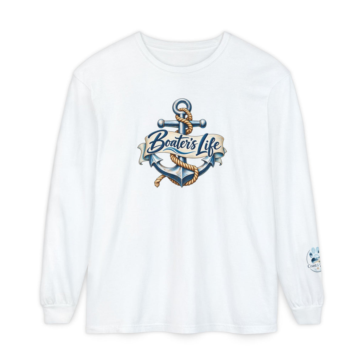 Boater's Life Anchor Long Sleeve T-Shirt