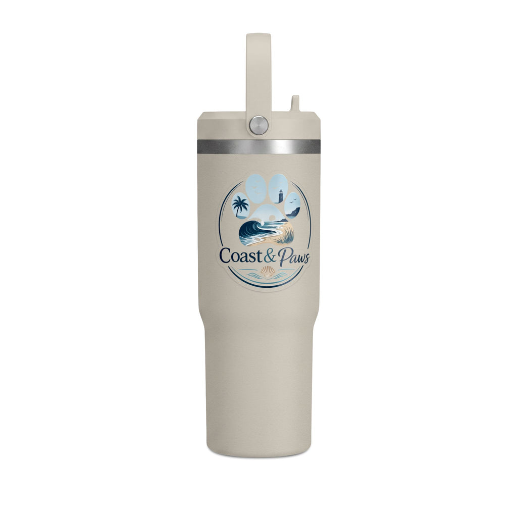 32oz Nomad Tumbler – Coast & Paws Signature Stainless Travel Cup