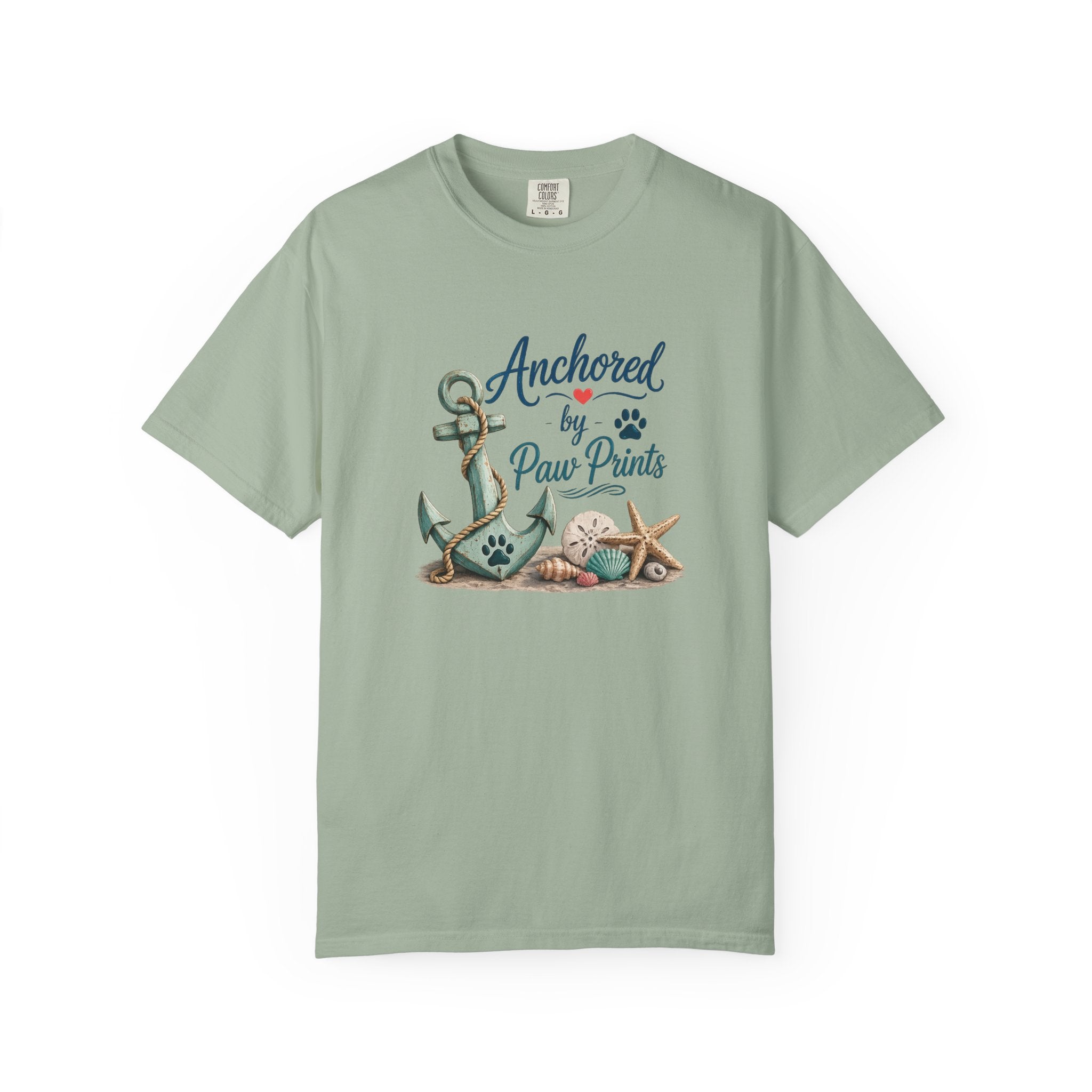 Anchored by Paw Prints  Unisex T-Shirt
