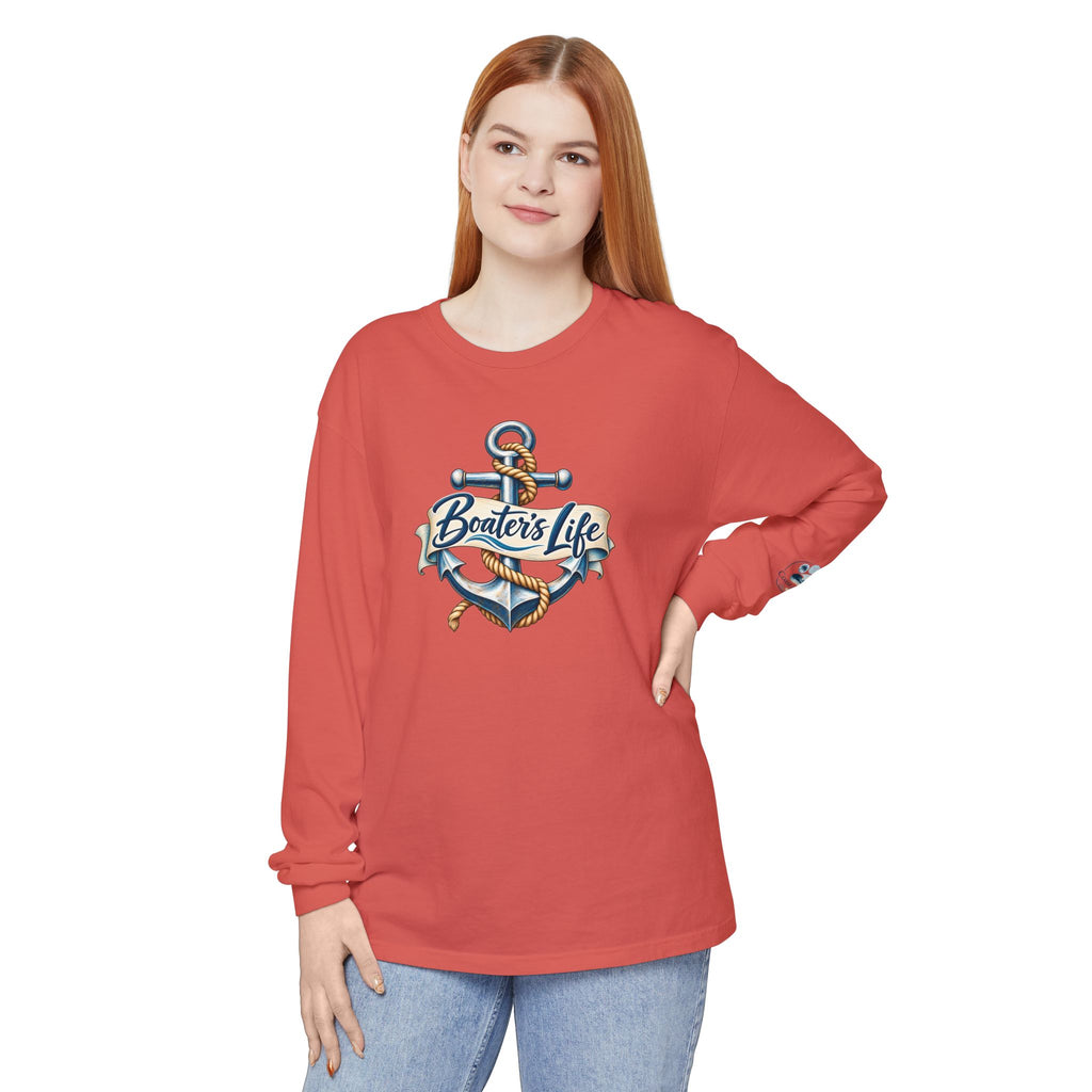 Boater's Life Anchor Long Sleeve T-Shirt