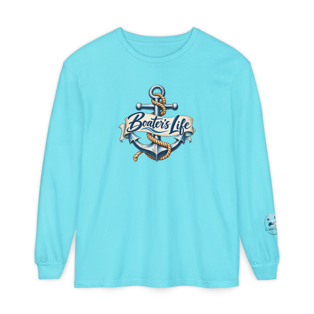Boater's Life Anchor Long Sleeve T-Shirt