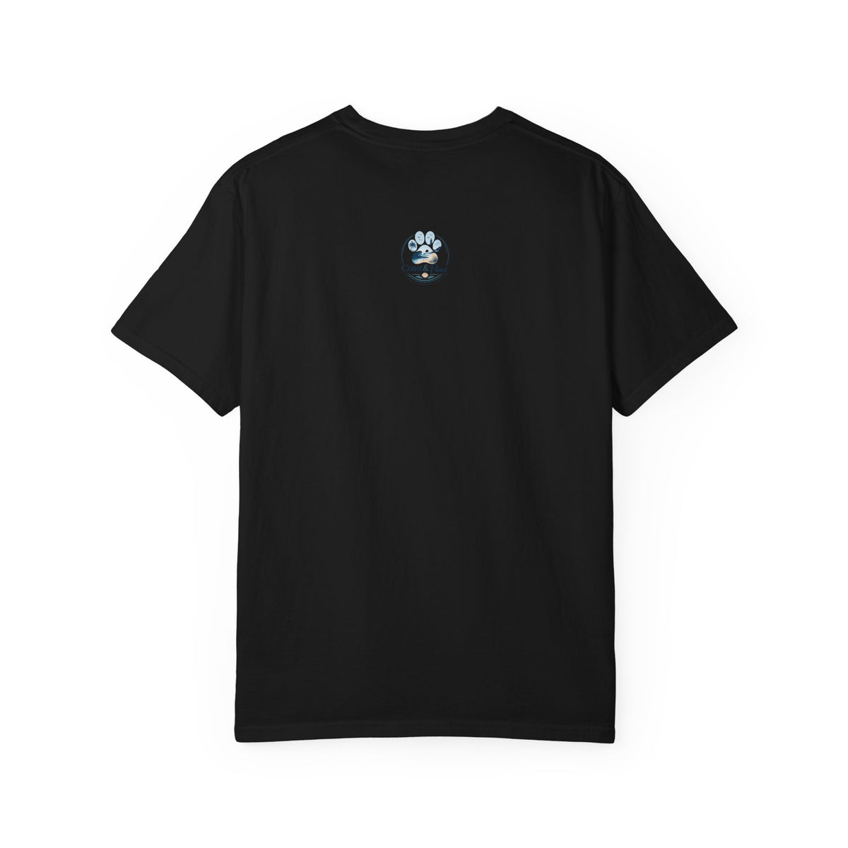 Sunset Paw Tee — Beach Wave Paw Print Unisex Comfort Colors T-Shirt
