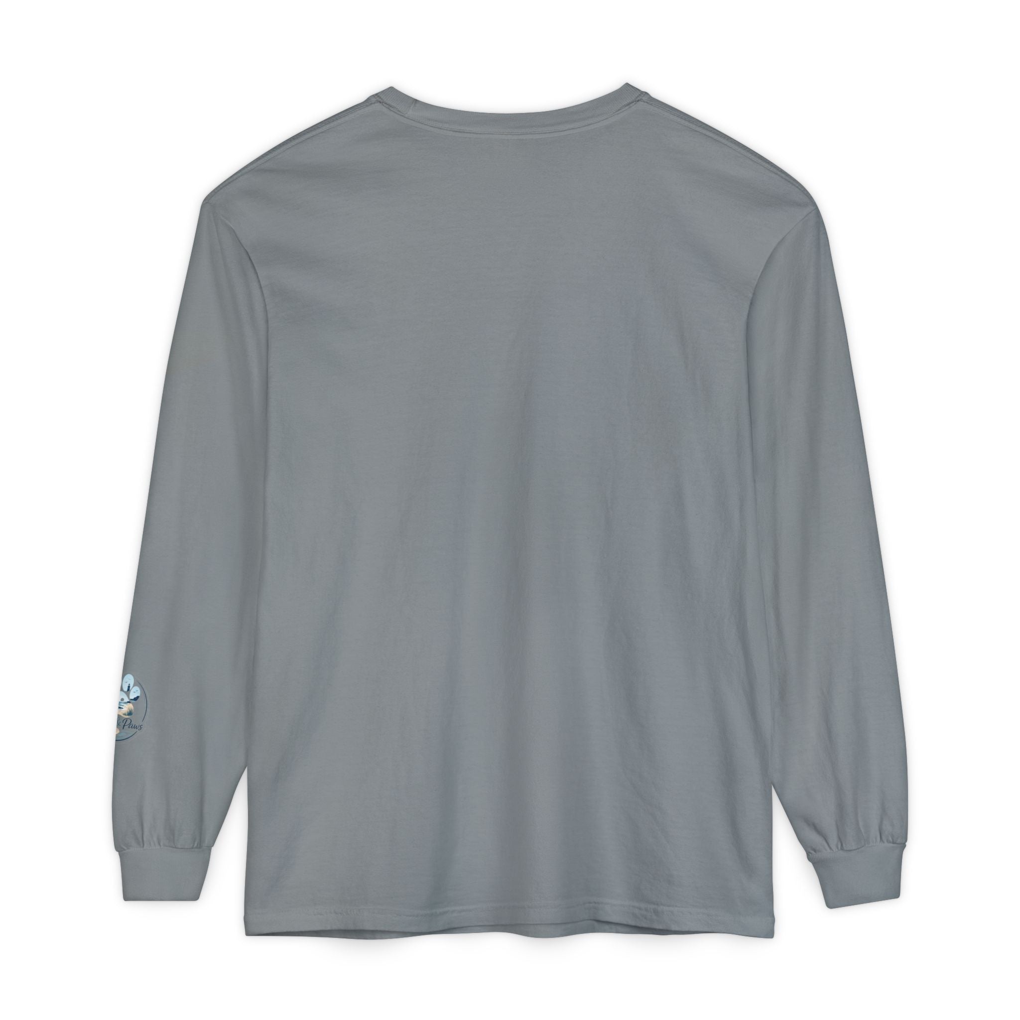 Jeep Girl Long Sleeve Tee — Fall Adventure Pumpkins & Dog Graphic