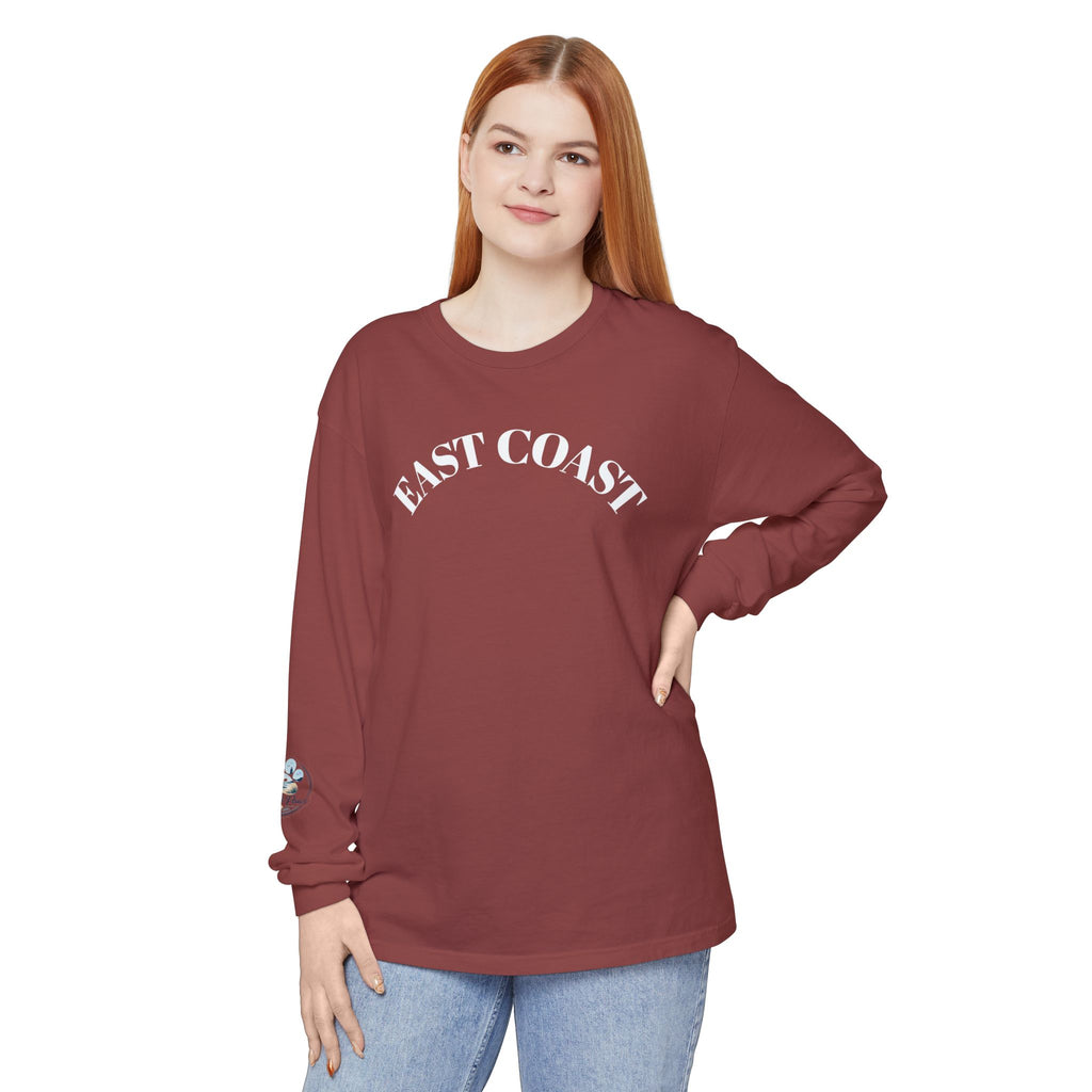 East Coast Long Sleeve Tee — Classic Nautical Graphic