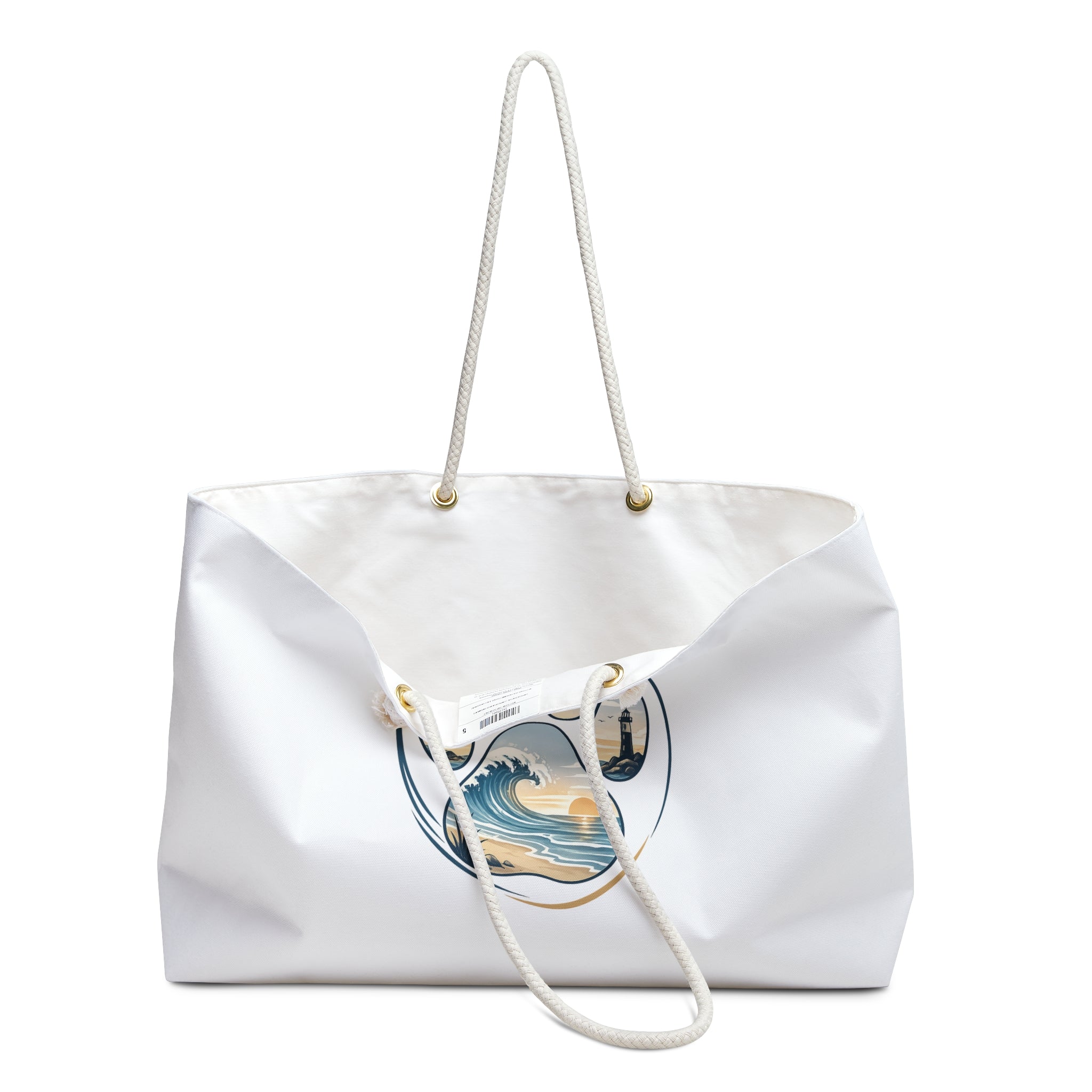 Coast & Paws Signature Print Weekender/Beach Tote