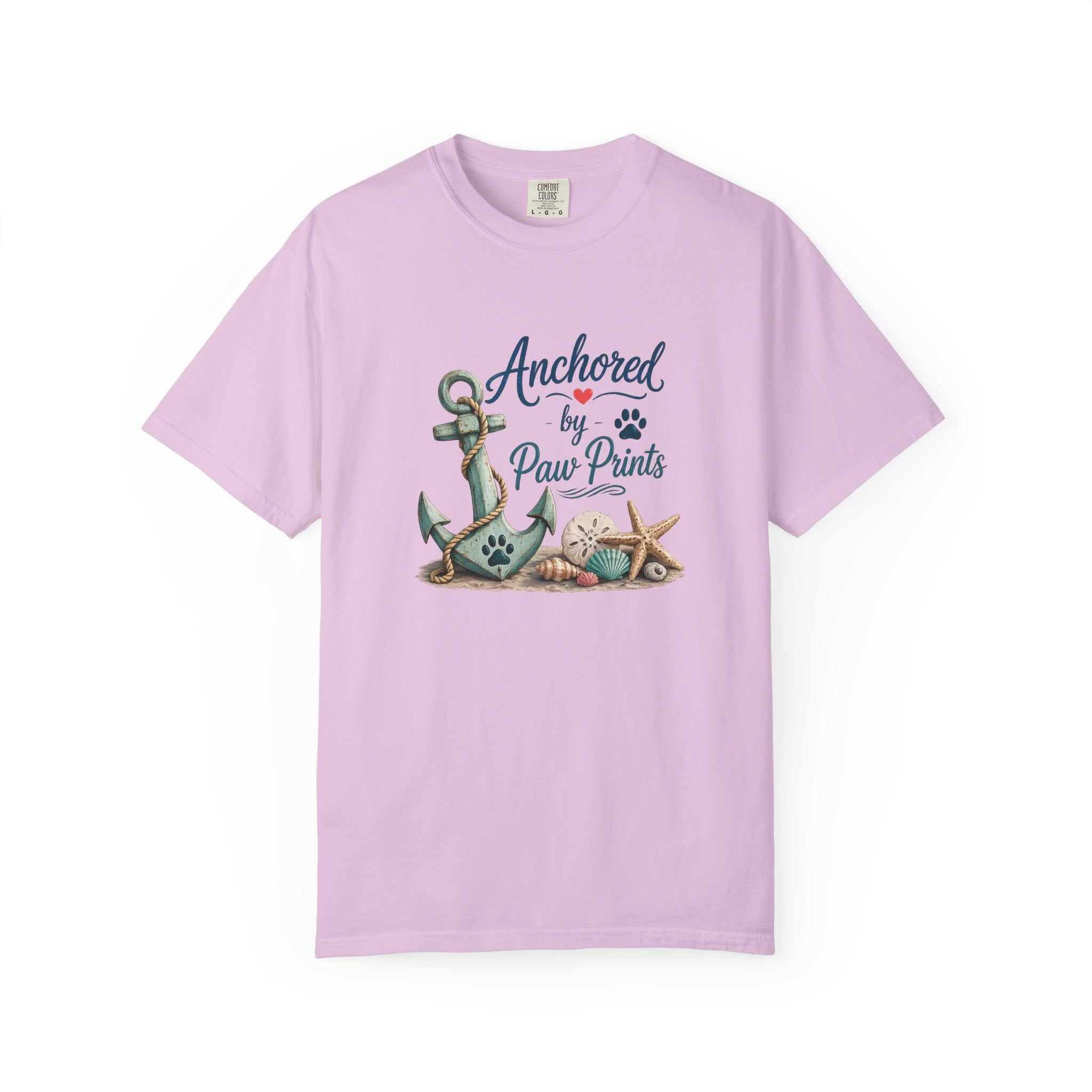 Anchored by Paw Prints  Unisex T-Shirt