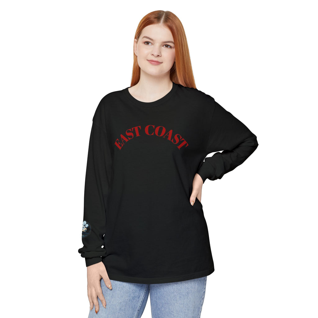 East Coast Long Sleeve Tee — Classic Nautical Graphic