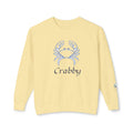 Crabby Blue Crab Sweatshirt — Coastal Nautical Crewneck