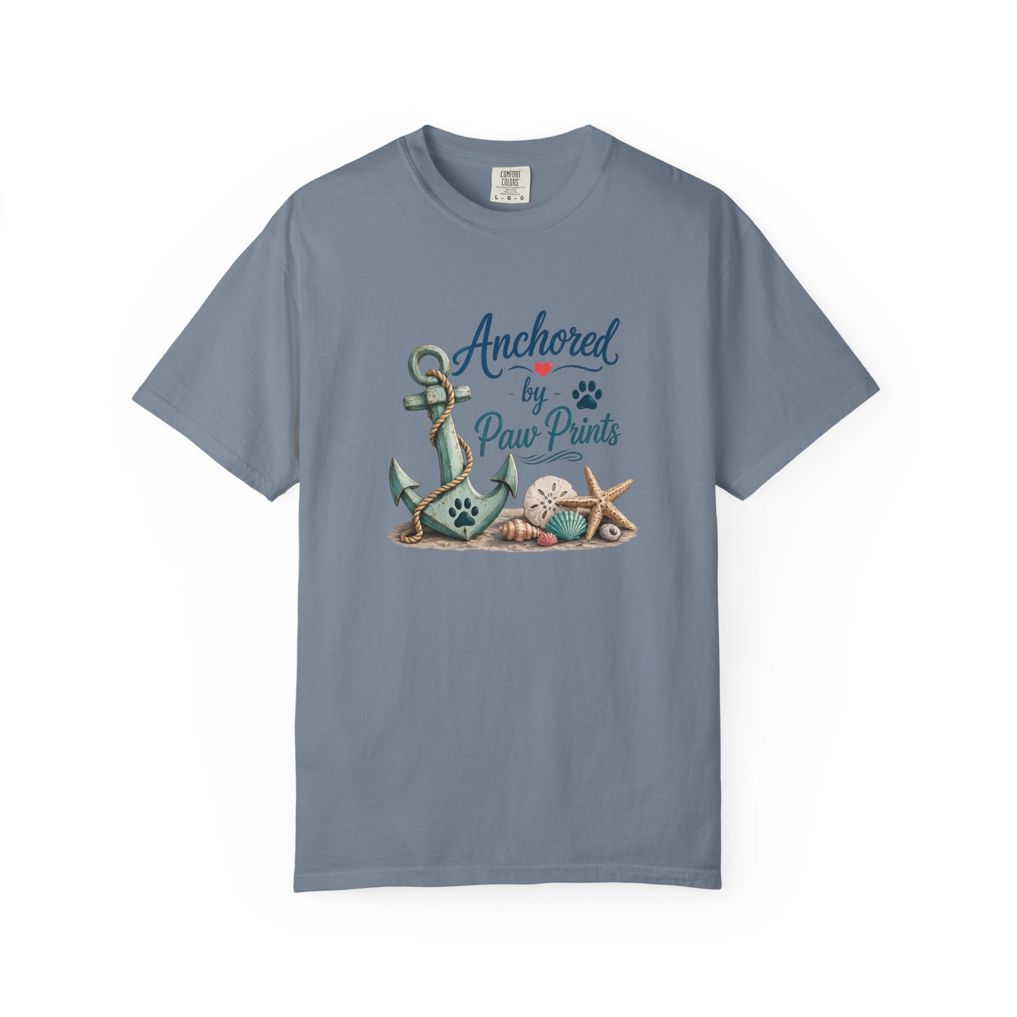 Anchored by Paw Prints  Unisex T-Shirt
