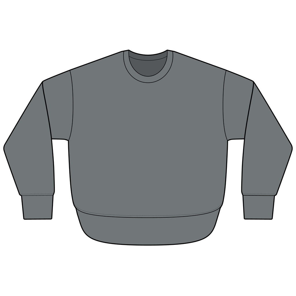 Cool Breezes & Sunsets Soft & Cozy Weekend Fleece Sweatshirt - Raw Edges