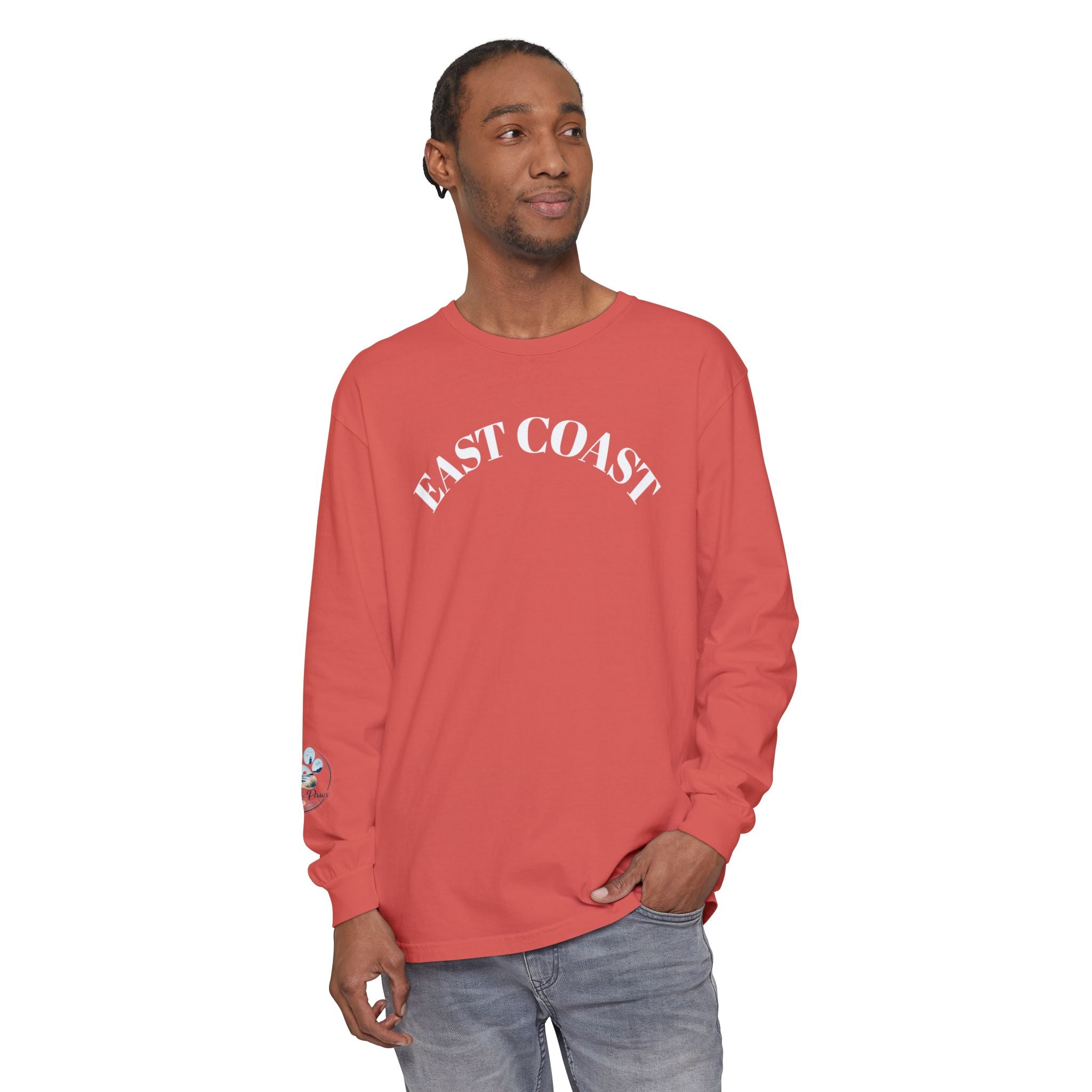 East Coast Long Sleeve Tee — Classic Nautical Graphic