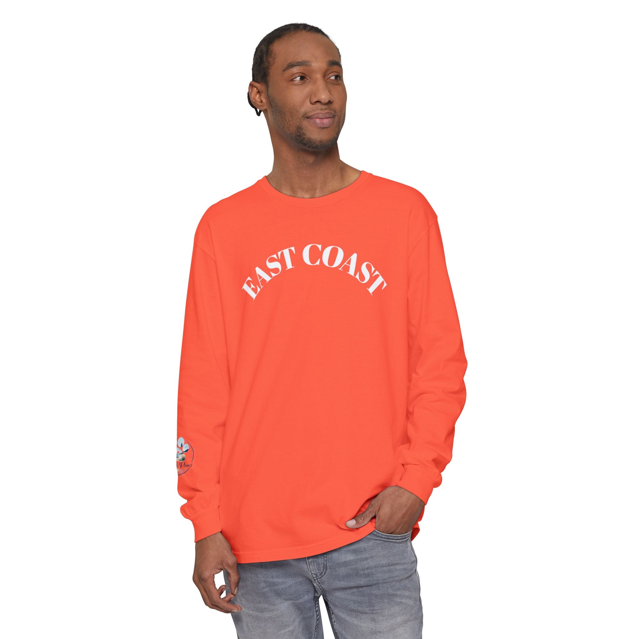 East Coast Long Sleeve Tee — Classic Nautical Graphic