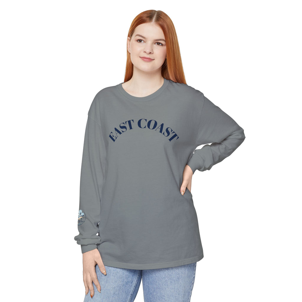 East Coast Long Sleeve Tee — Classic Nautical Graphic