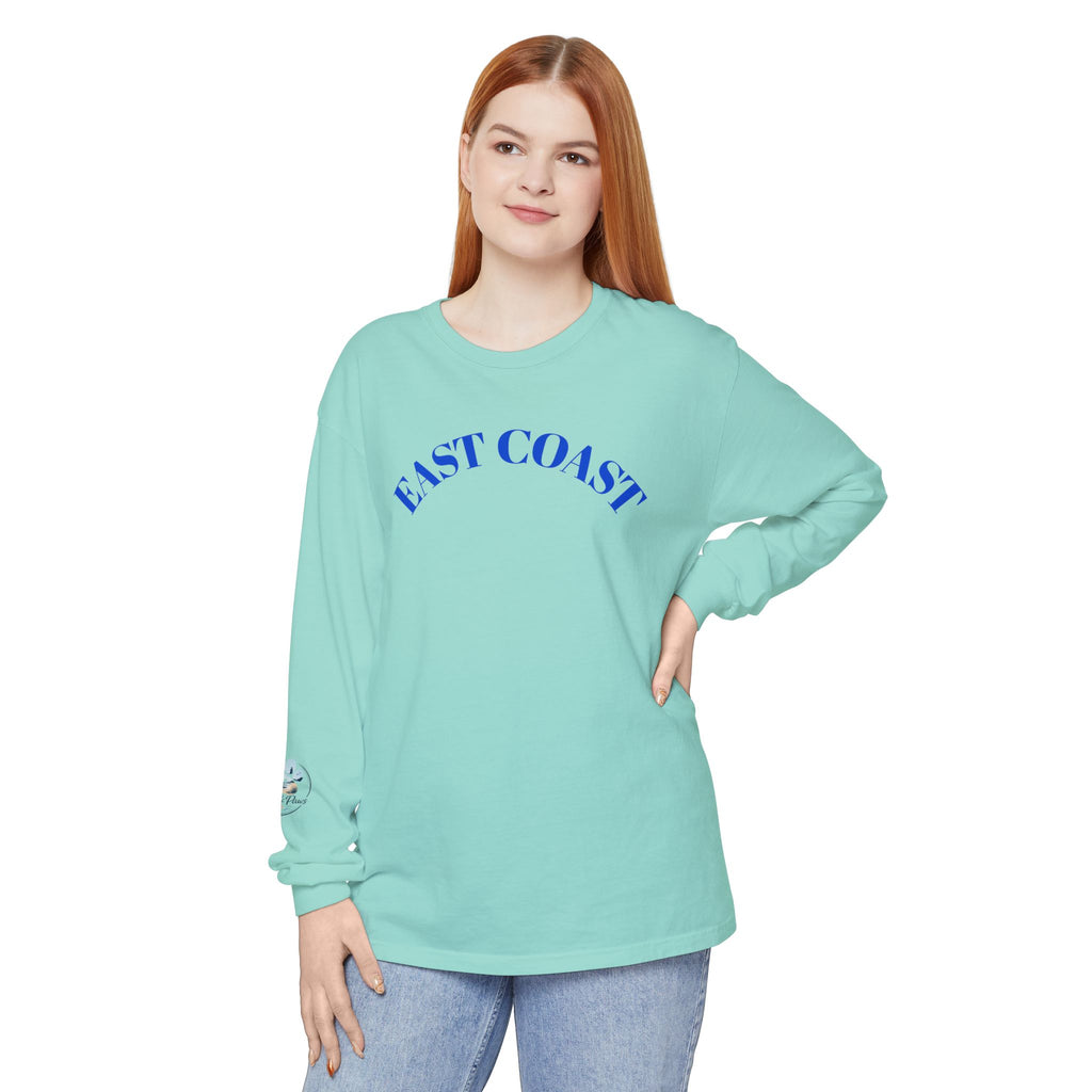East Coast Long Sleeve Tee — Classic Nautical Graphic