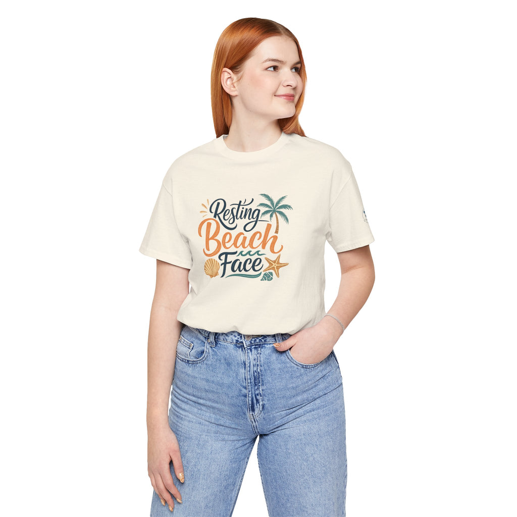 T-Shirt — "Resting Beach Face"