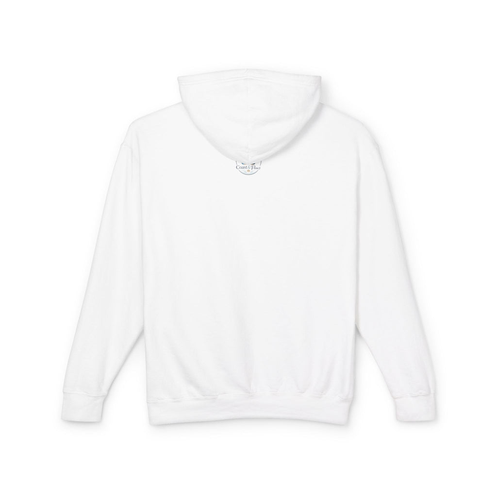 East Coast Hoodie — Nautical Varsity Graphic Lightweight Pullover