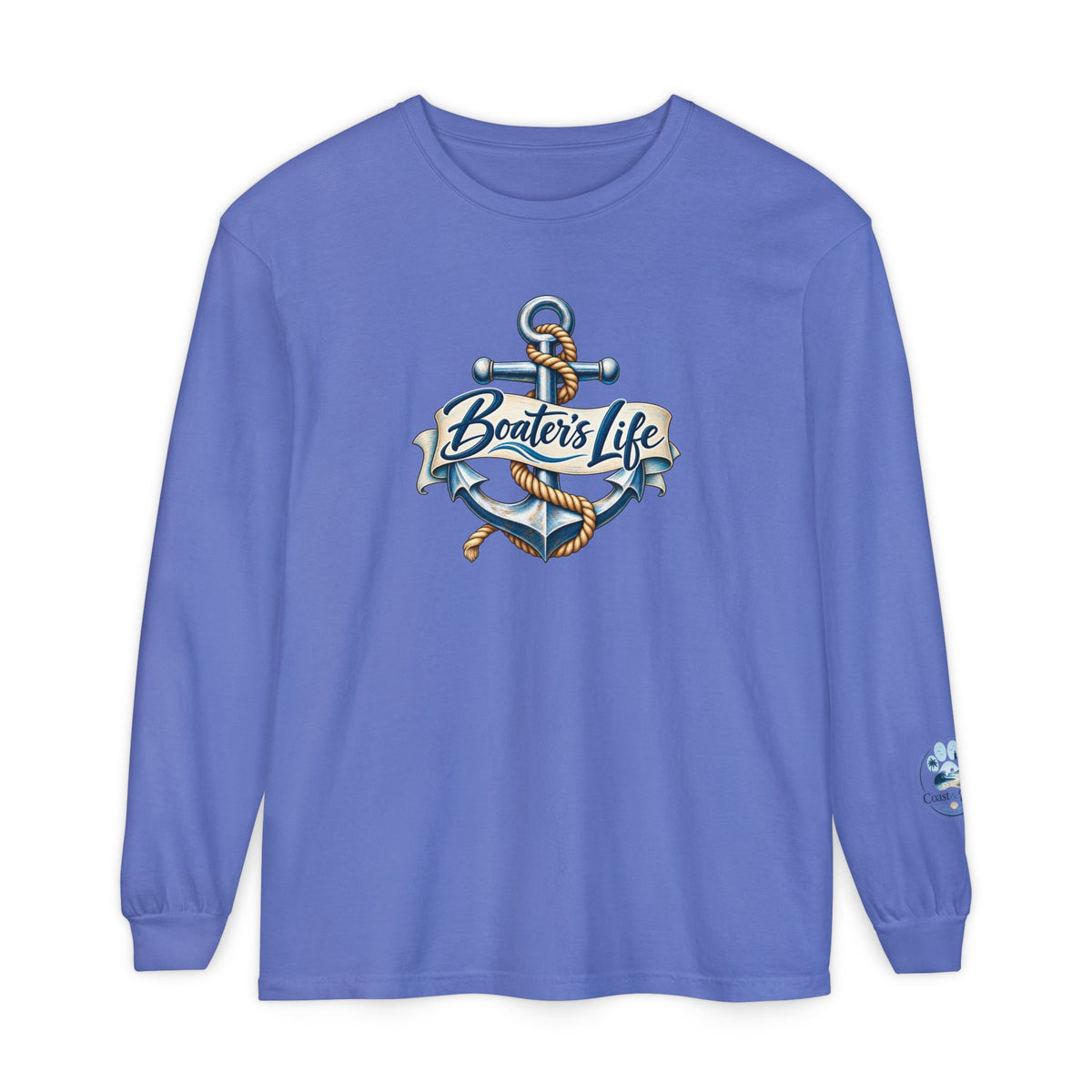 Boater's Life Anchor Long Sleeve T-Shirt