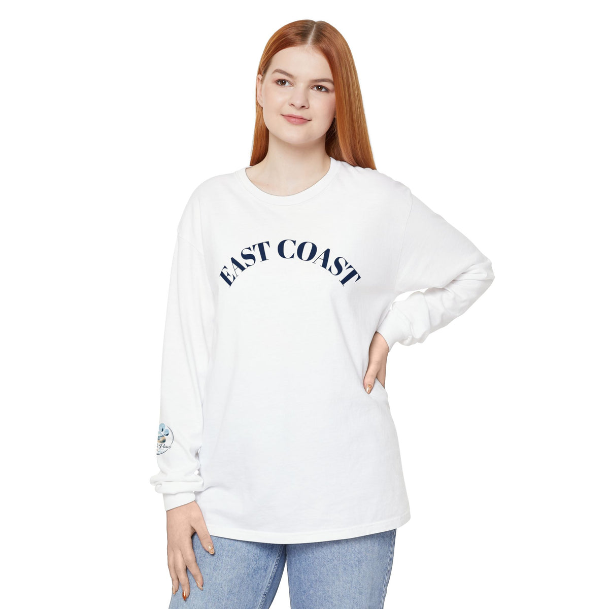 East Coast Long Sleeve Tee — Classic Nautical Graphic