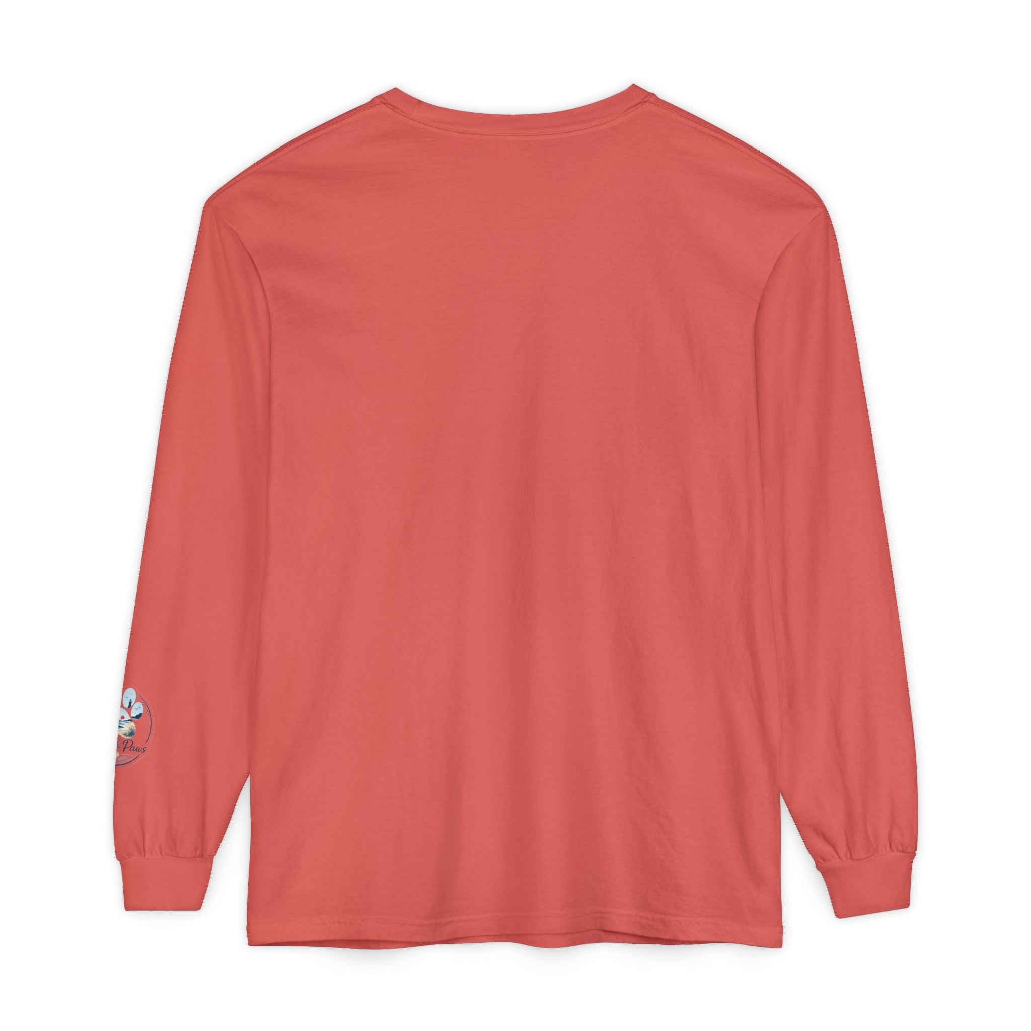 Irish Setter Unisex Long-Sleeve Tee with Coast & Paws logo on sleeve