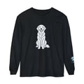 Golden Retriever Front & Back Unisex Long Sleeve Tee