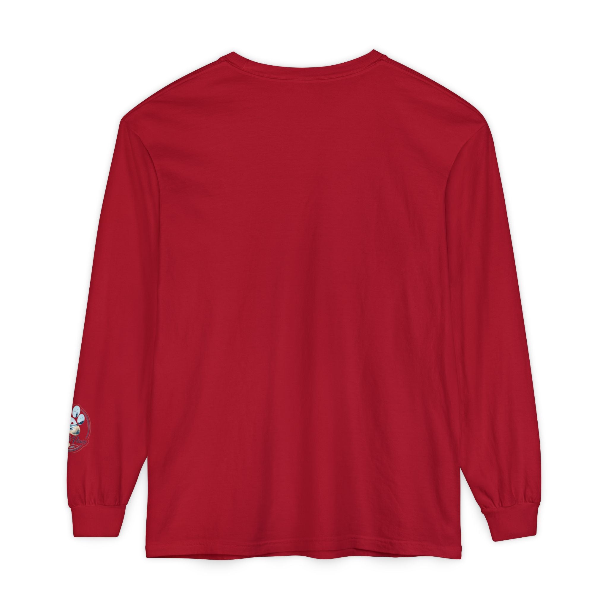 Irish Setter Unisex Long-Sleeve Tee with Coast & Paws logo on sleeve