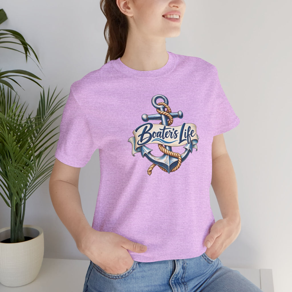 Boater's Life Anchor Unisex Tee