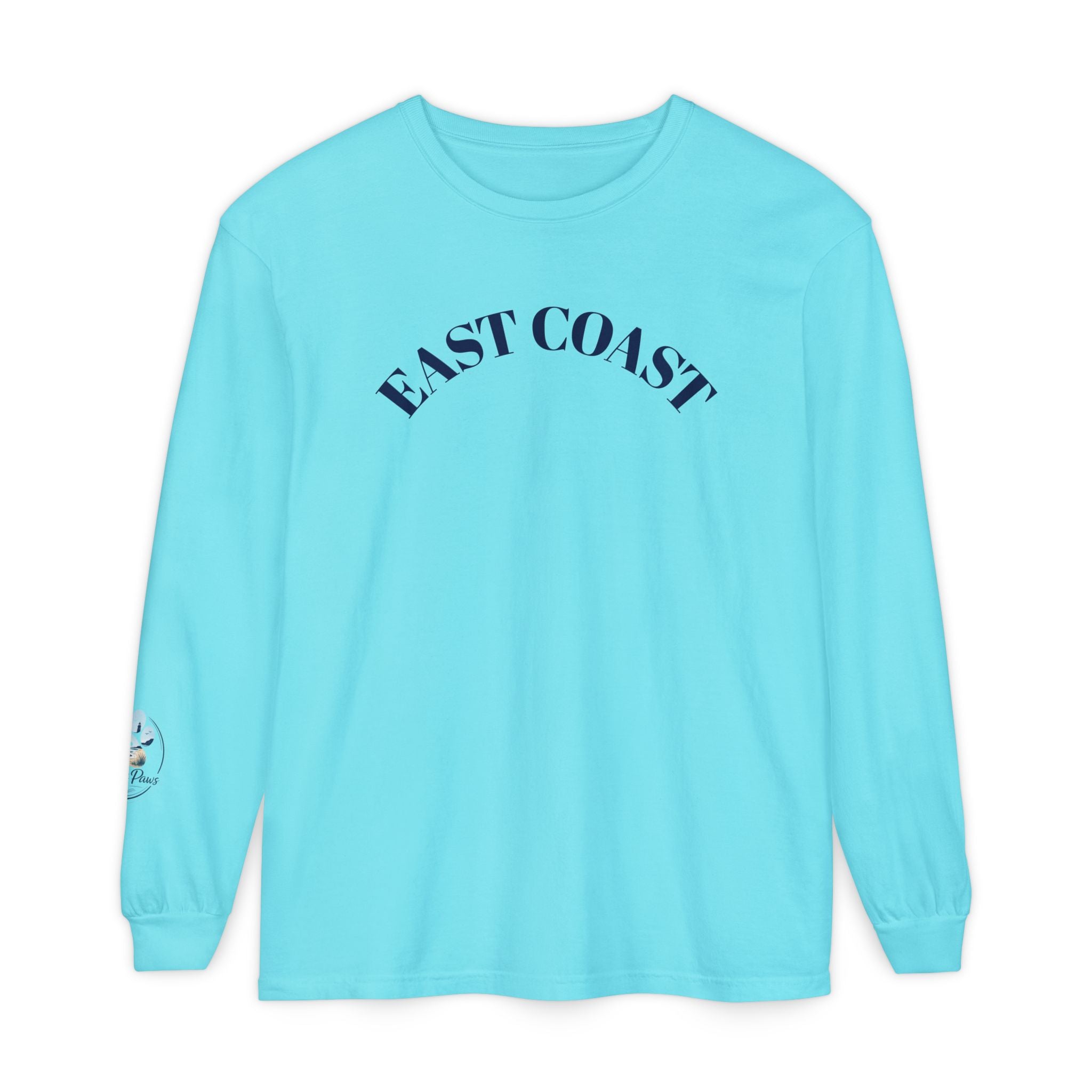 East Coast Long Sleeve Tee — Classic Nautical Graphic