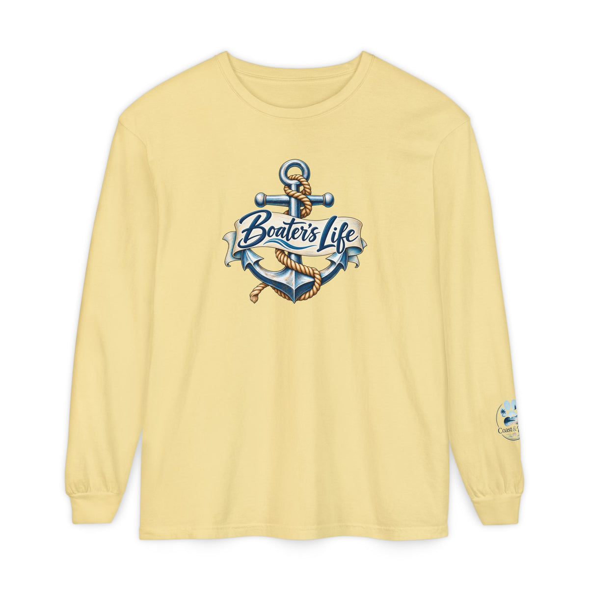 Boater's Life Anchor Long Sleeve T-Shirt