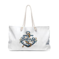 Boater's Life Weekender Bag — Nautical Anchor Travel Tote