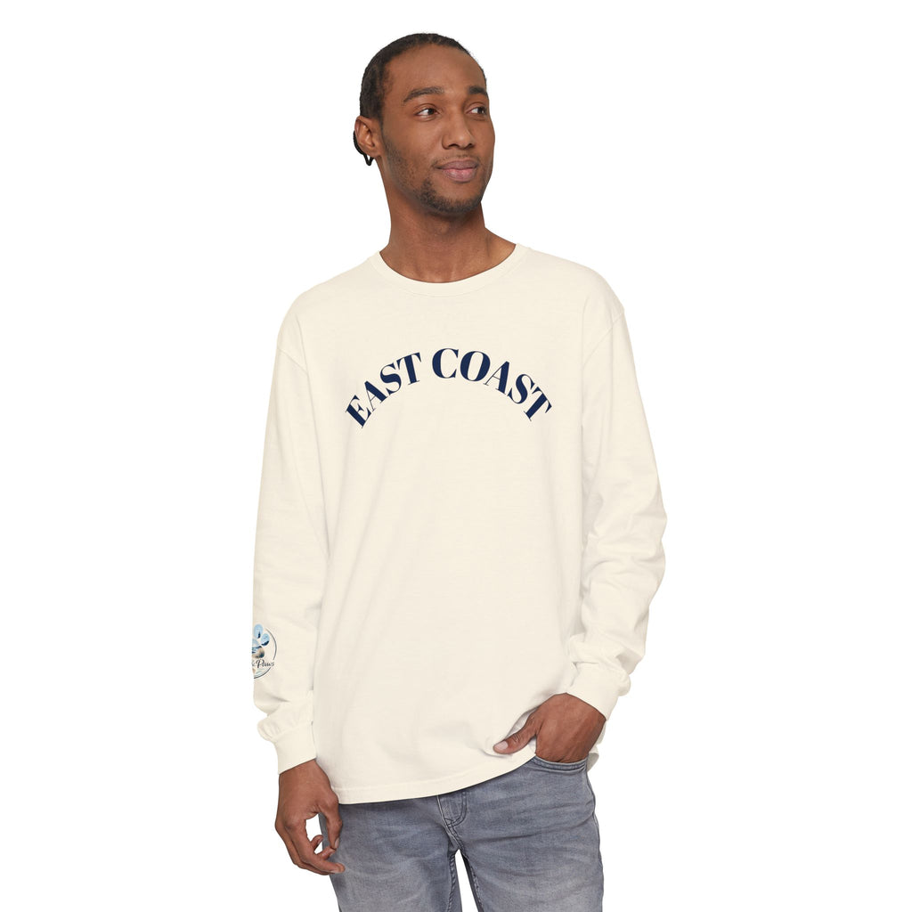 East Coast Long Sleeve Tee — Classic Nautical Graphic