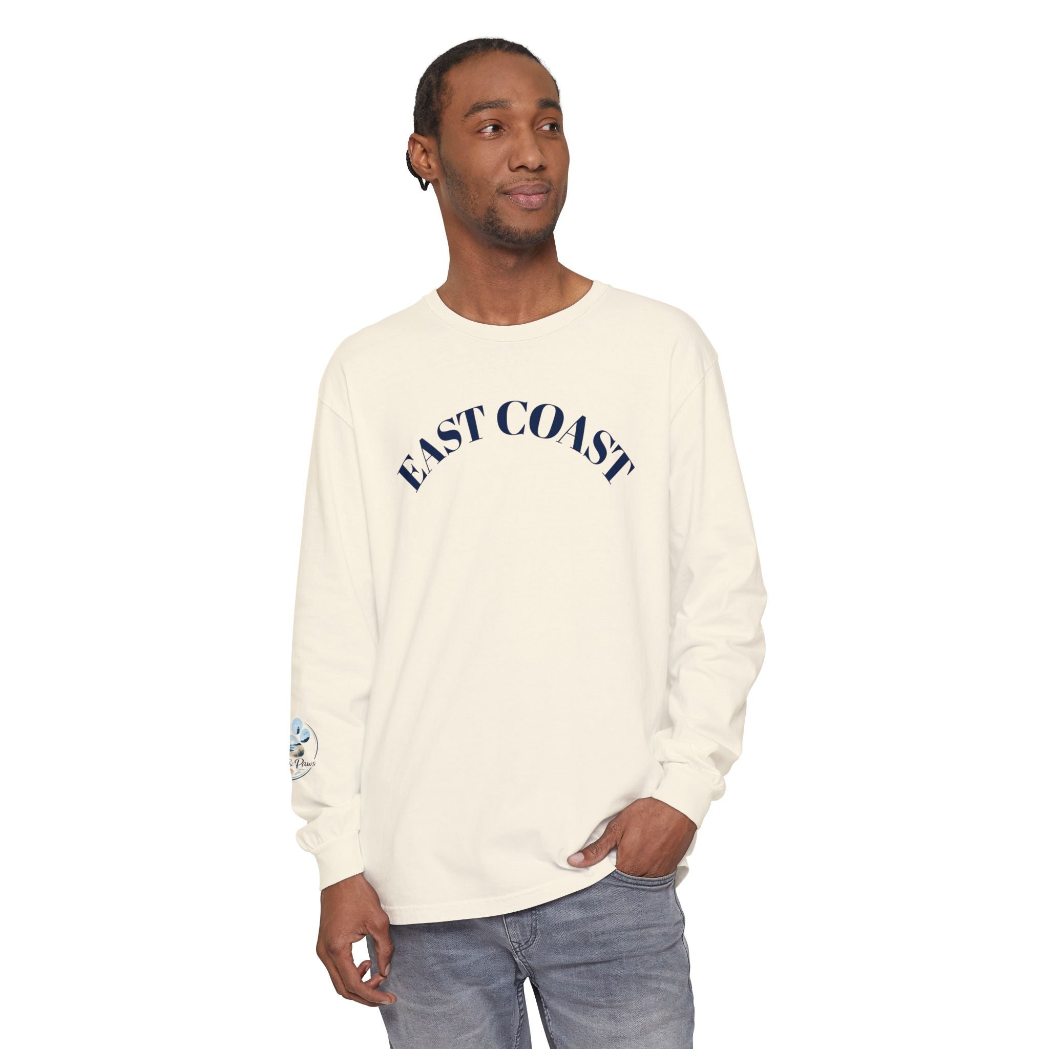 East Coast Long Sleeve Tee — Classic Nautical Graphic