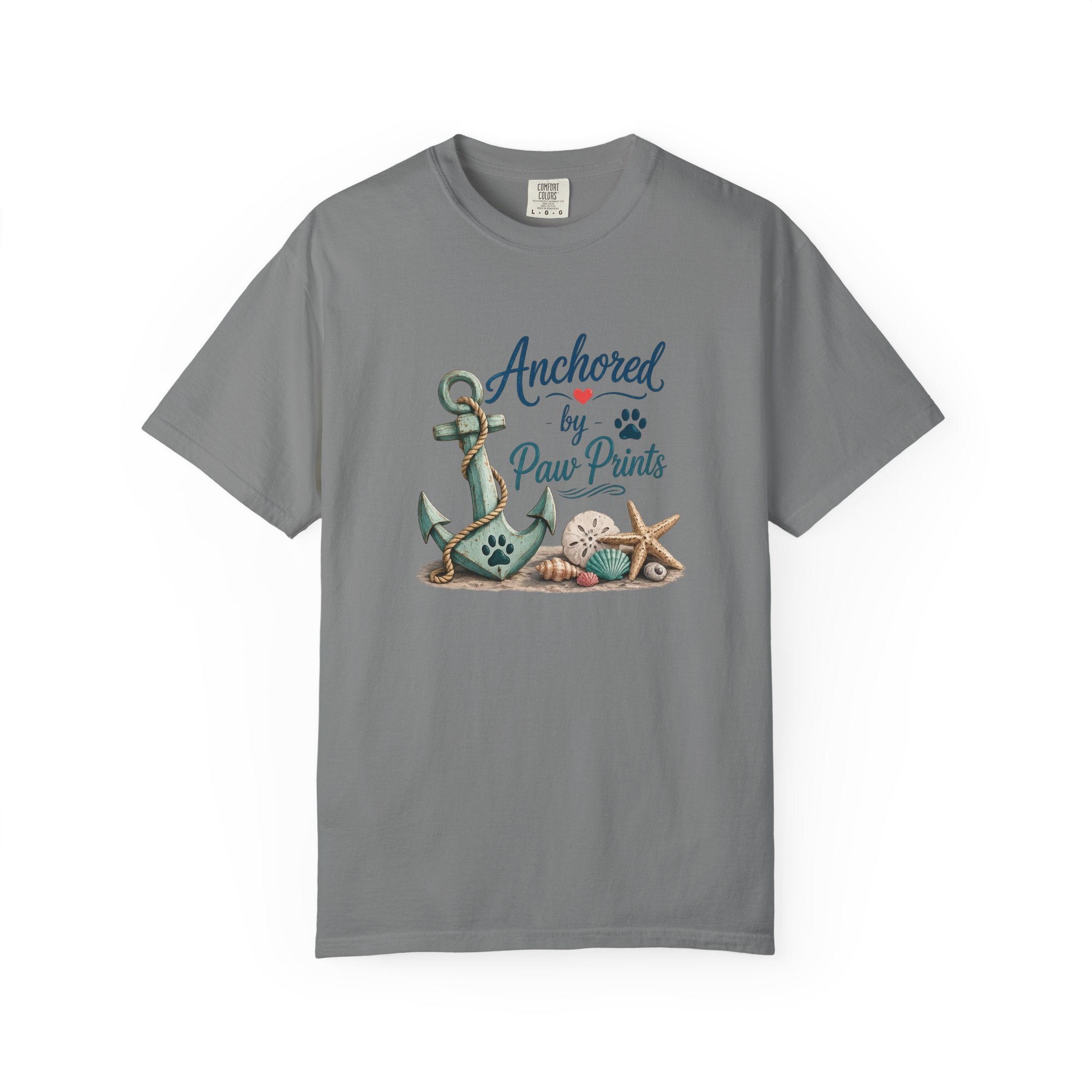 Anchored by Paw Prints  Unisex T-Shirt