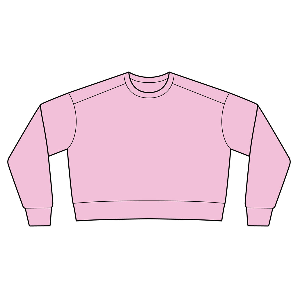 Autumn Coast & Paws Signature Cozy Crop Sweatshirt