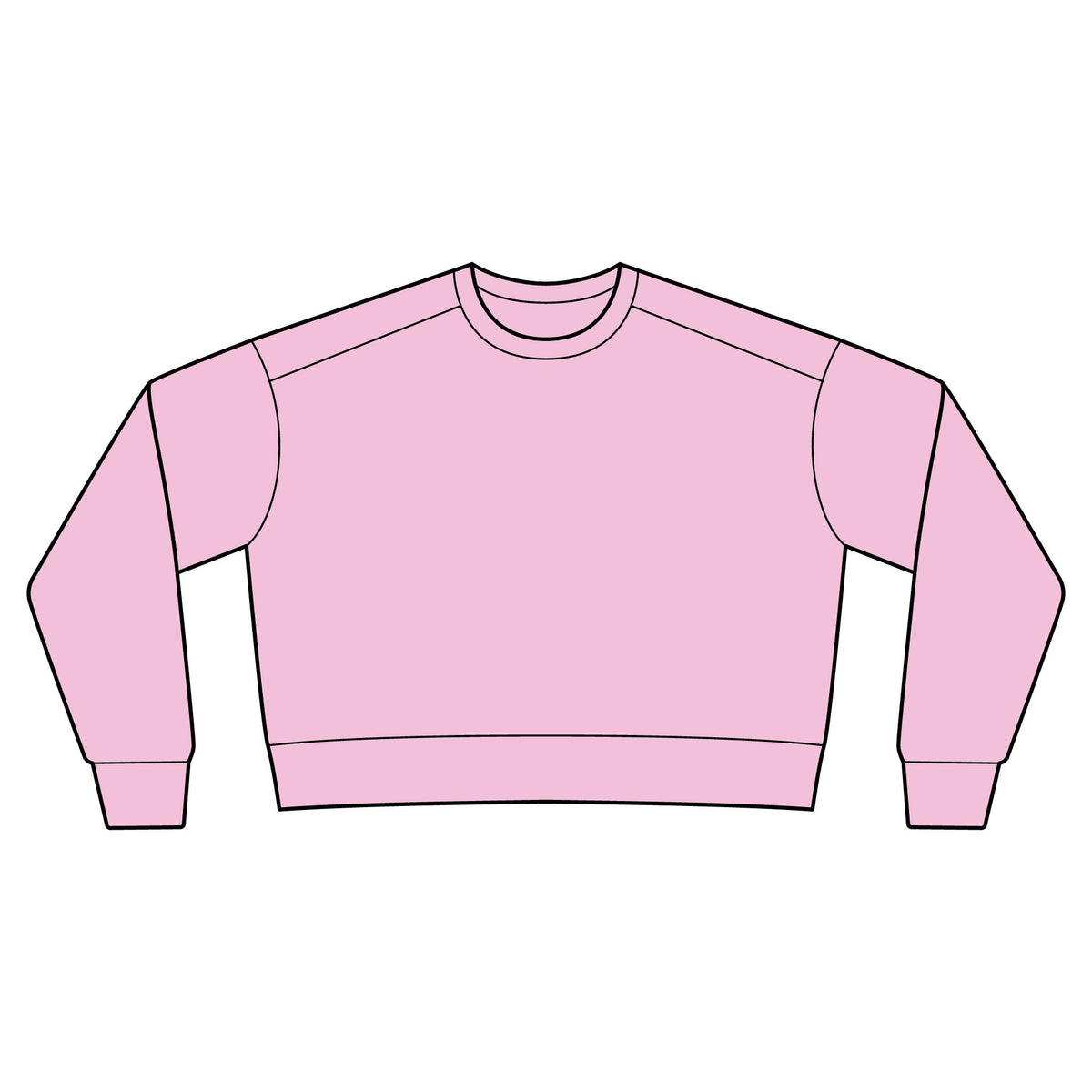 Autumn Coast & Paws Signature Cozy Crop Sweatshirt