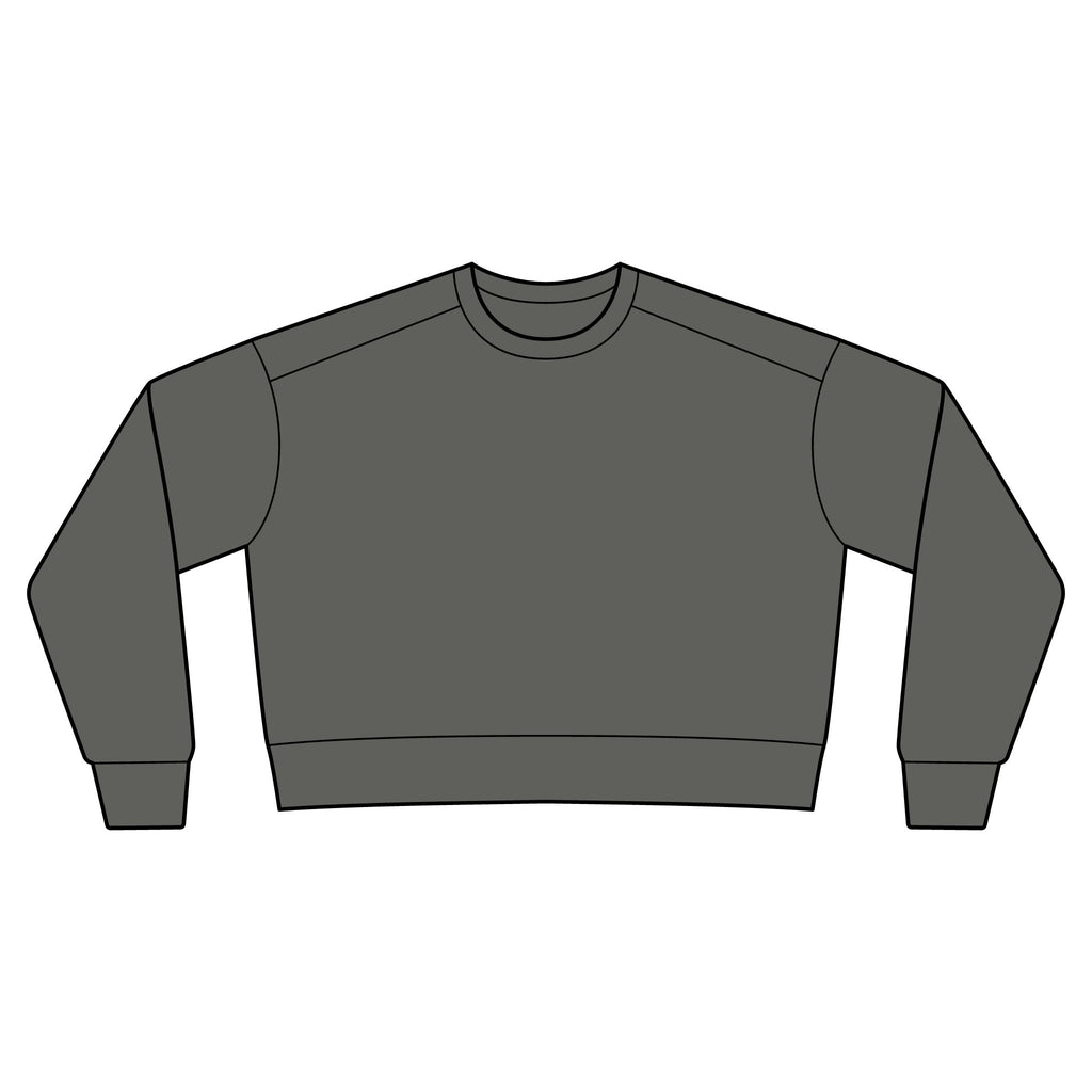 Autumn Coast & Paws Signature Cozy Crop Sweatshirt