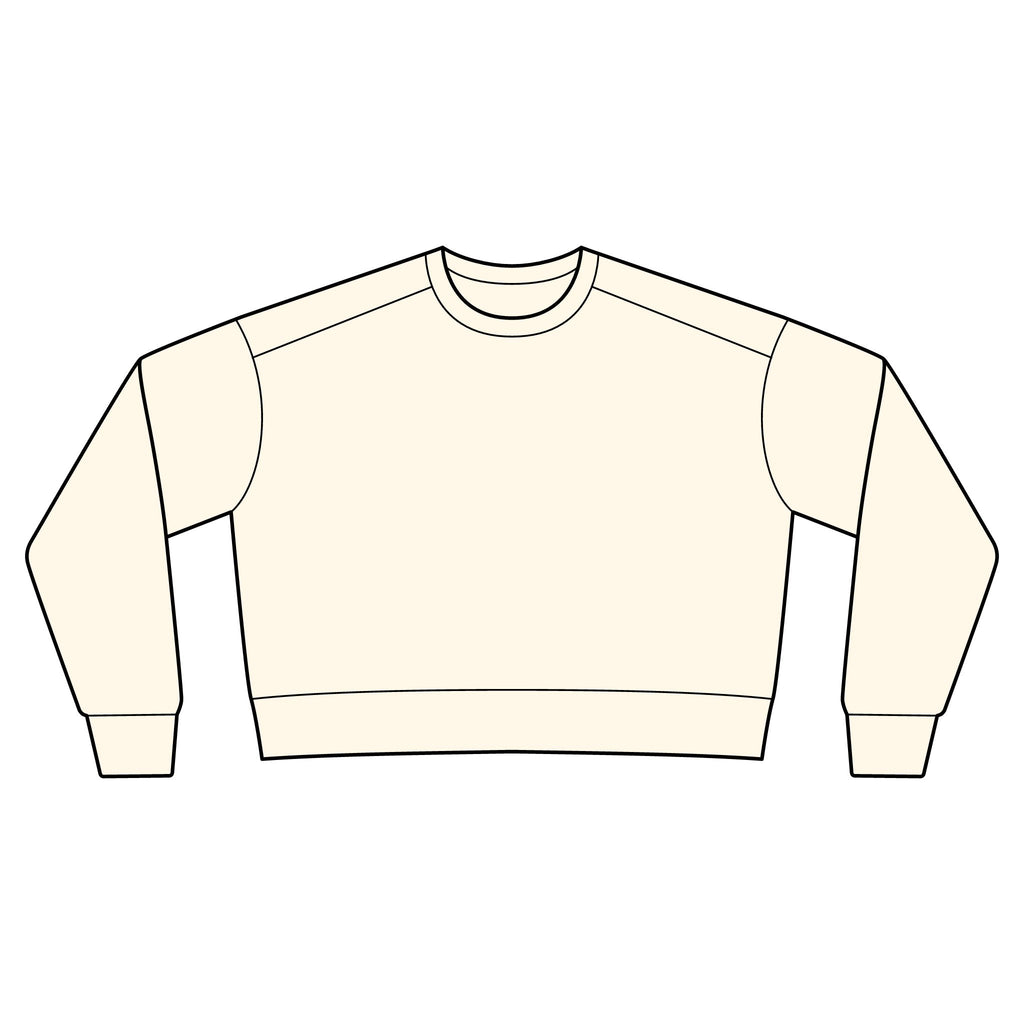 Autumn Coast & Paws Signature Cozy Crop Sweatshirt