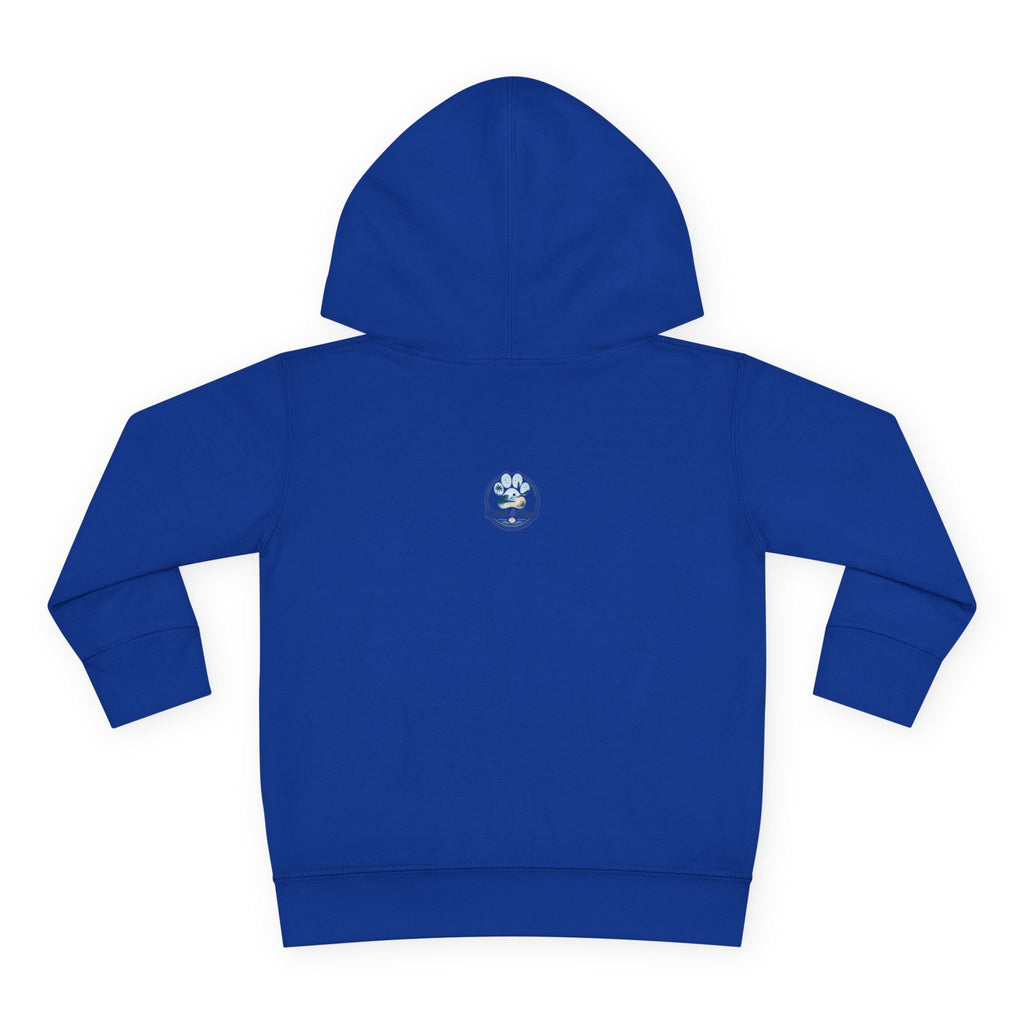 Toddler Hoodie — Golden Retriever with Bandana Graphic
