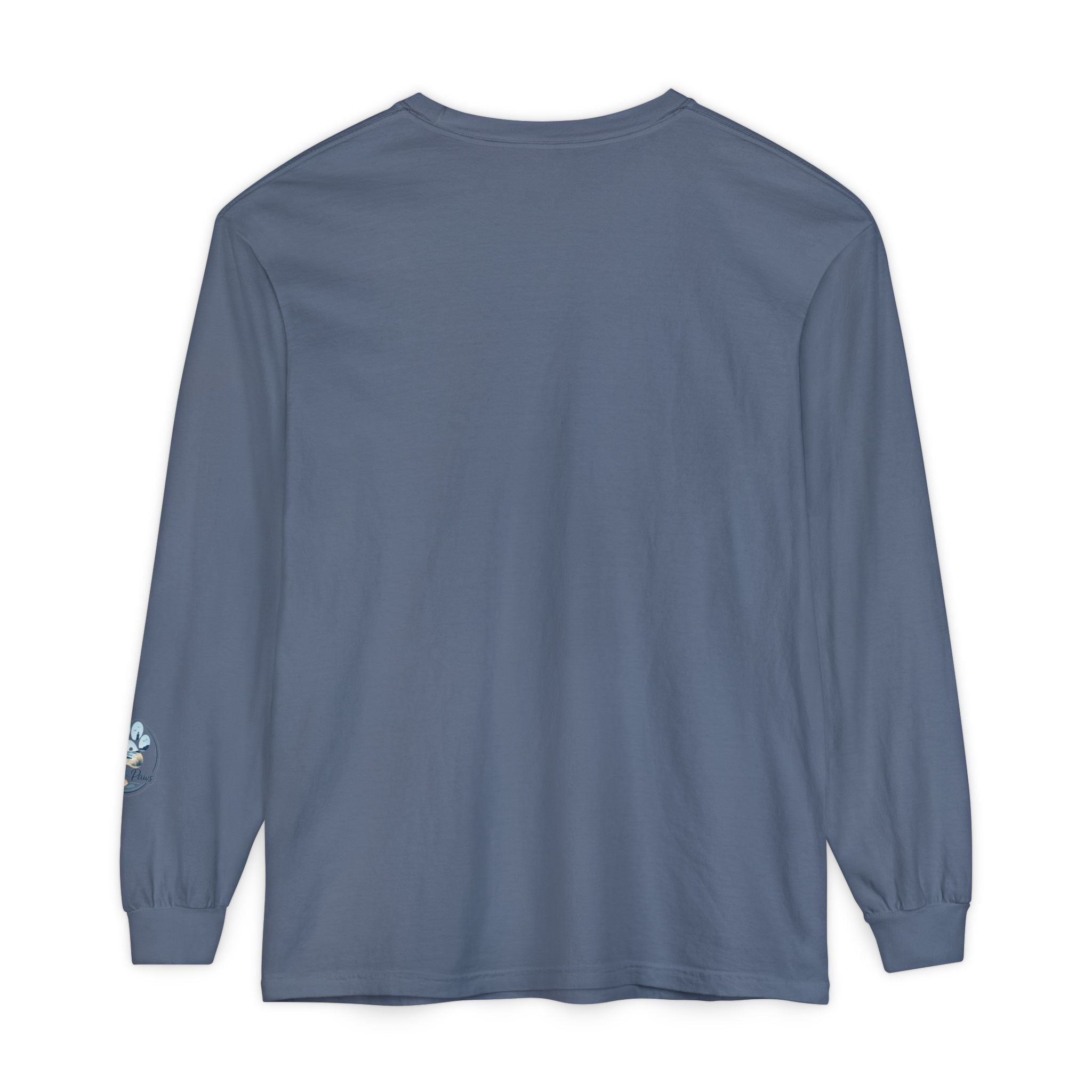 Jeep Girl Long Sleeve Tee — Fall Adventure Pumpkins & Dog Graphic