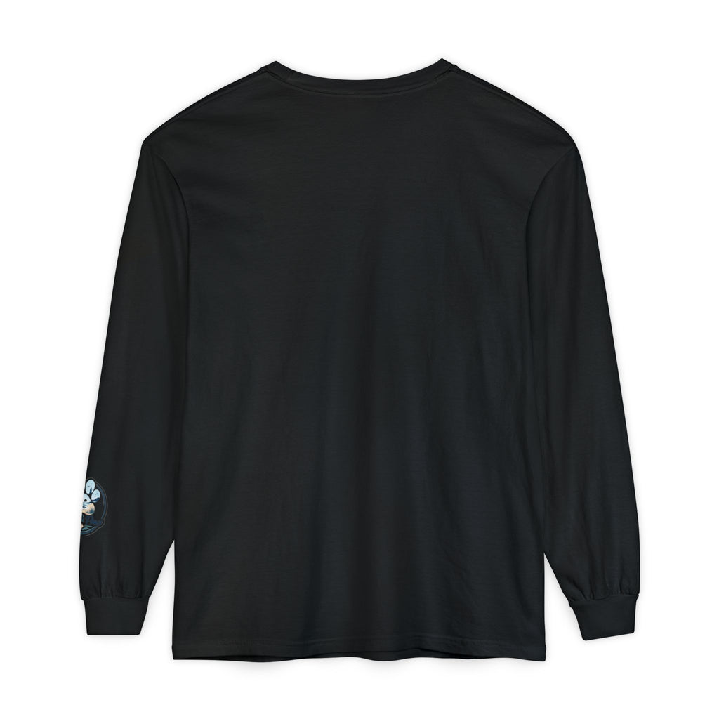 Irish Setter Unisex Long-Sleeve Tee with Coast & Paws logo on sleeve