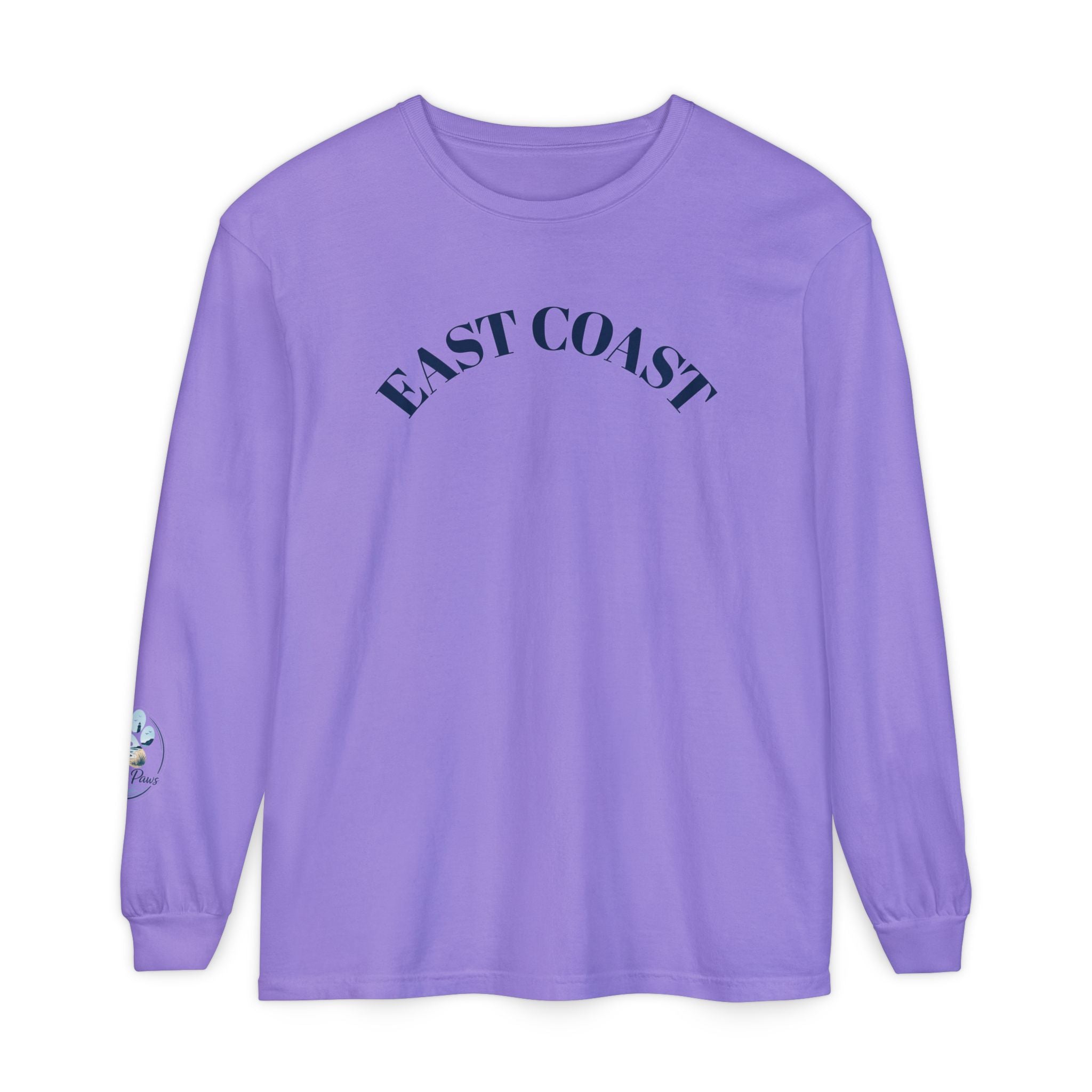 East Coast Long Sleeve Tee — Classic Nautical Graphic
