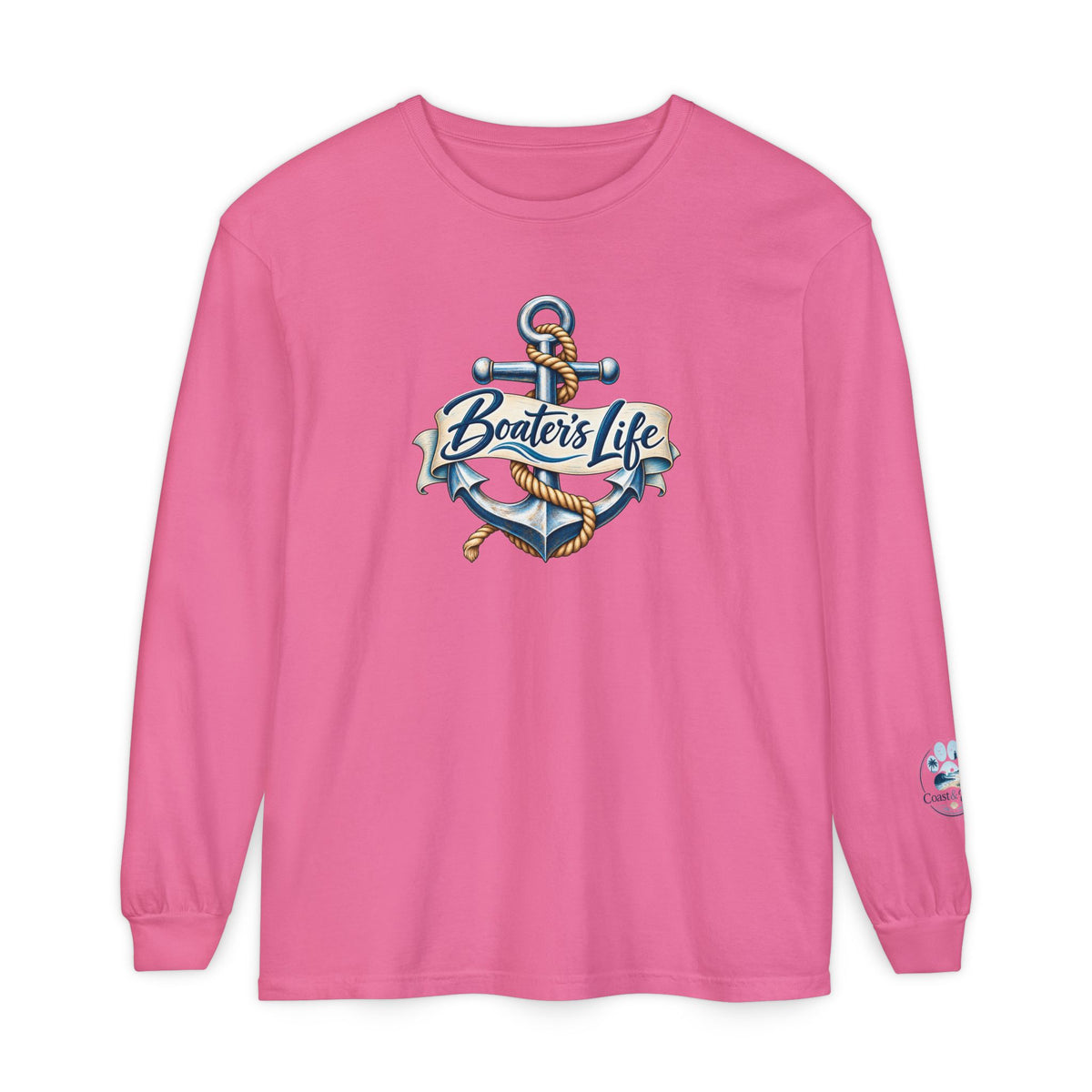 Boater's Life Anchor Long Sleeve T-Shirt