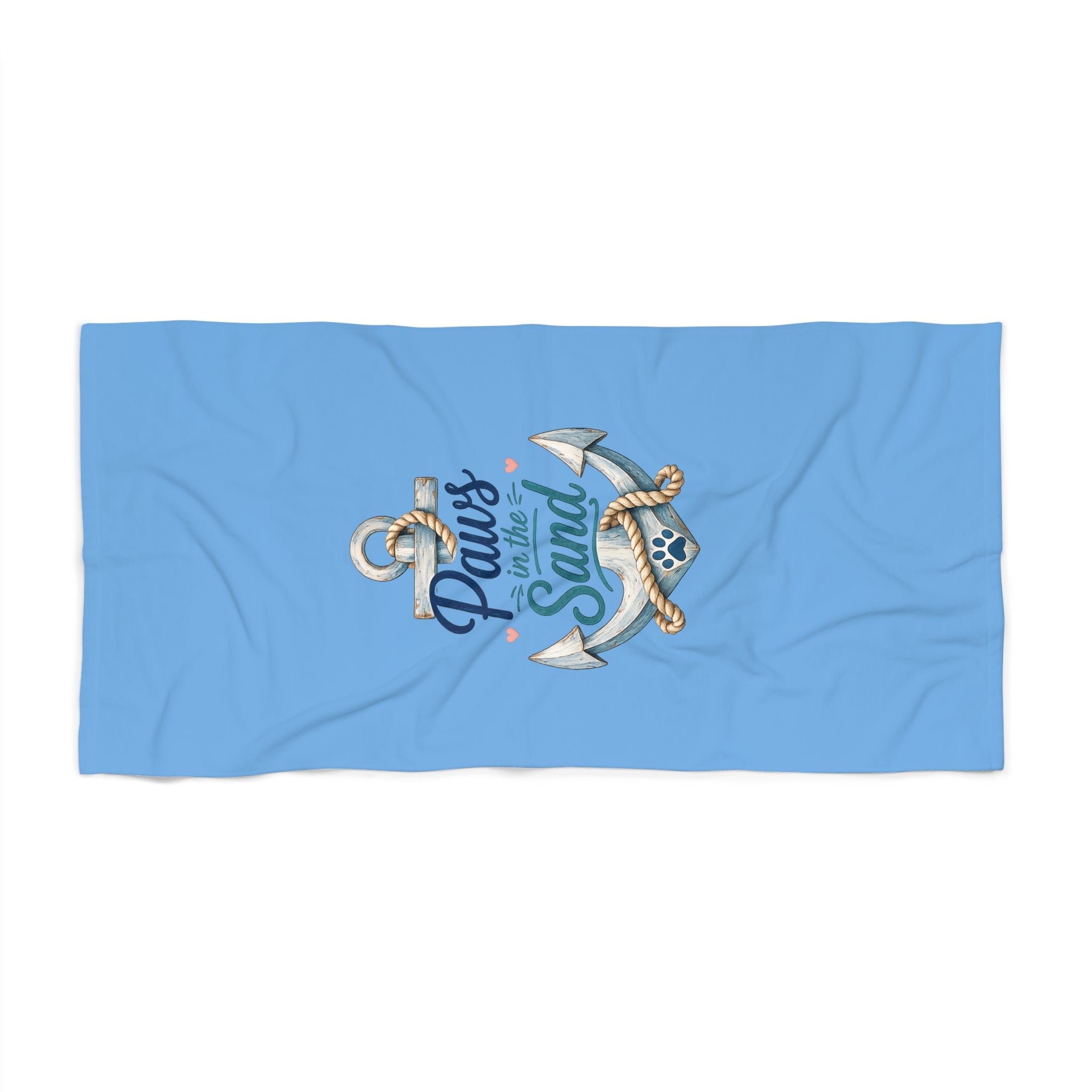 Beach Towel — paws In The Sand Beach Towel