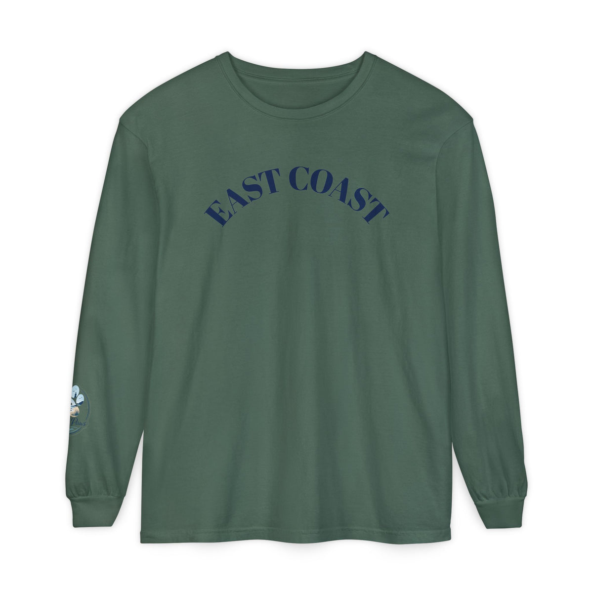 East Coast Long Sleeve Tee — Classic Nautical Graphic