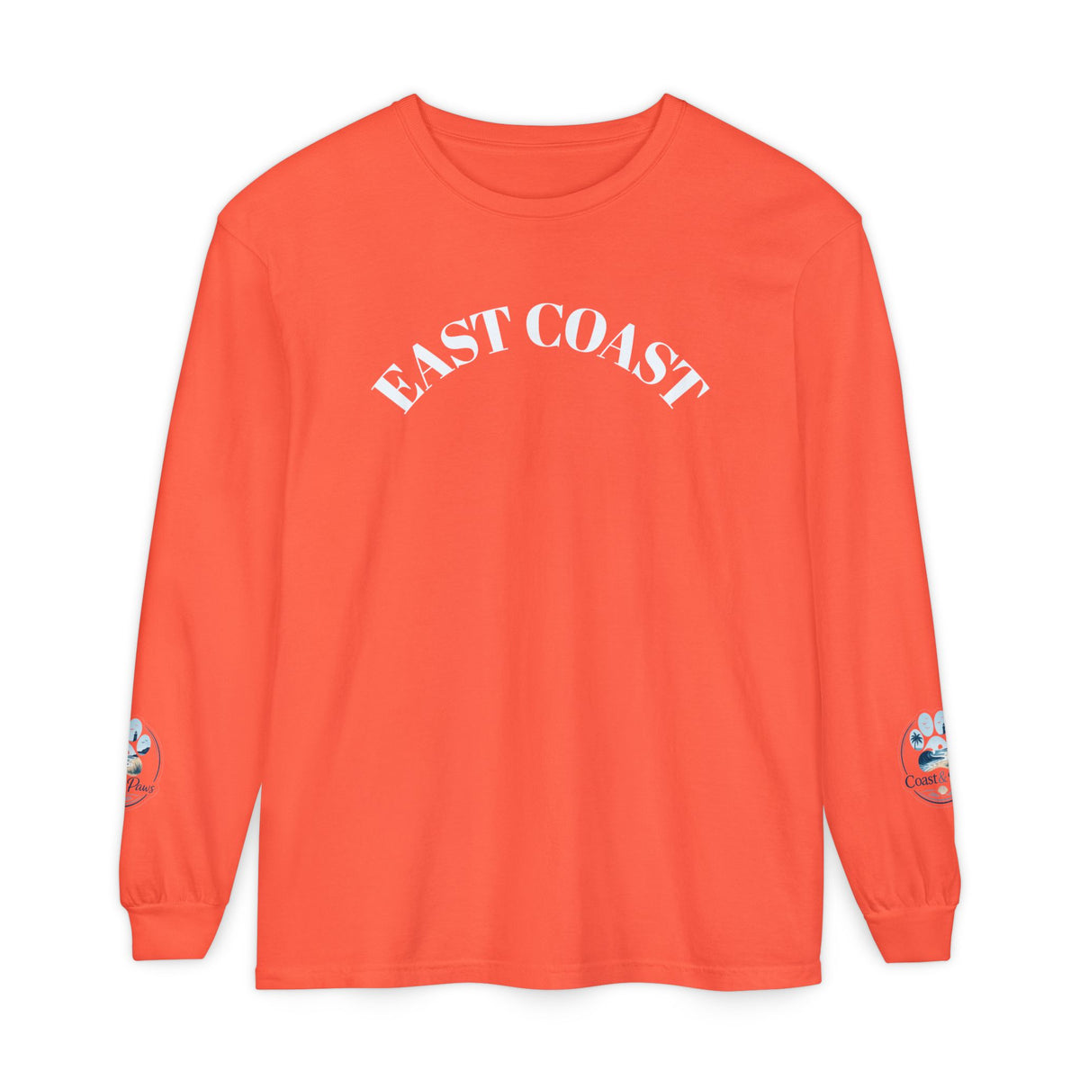 East Coast Long Sleeve Tee — Classic Nautical Graphic