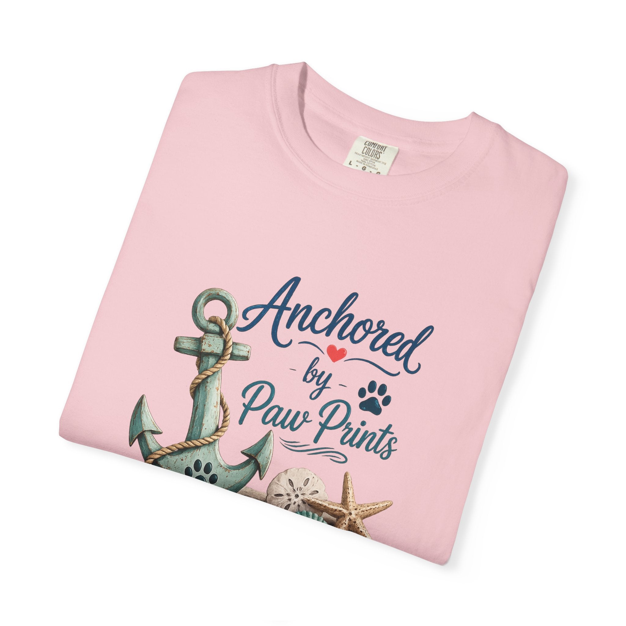 Anchored by Paw Prints  Unisex T-Shirt