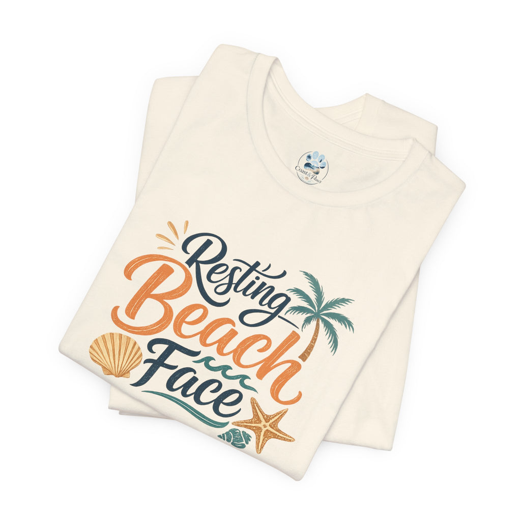 T-Shirt — "Resting Beach Face"