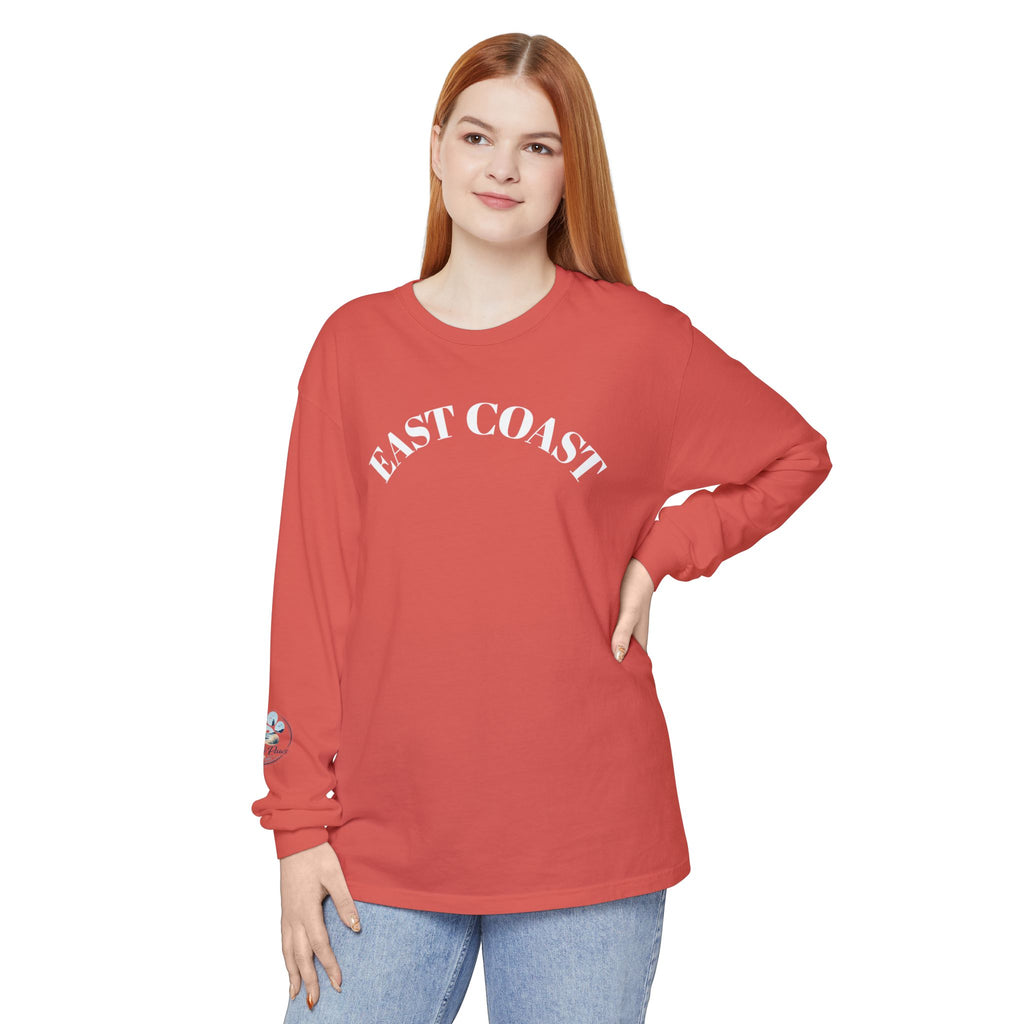 East Coast Long Sleeve Tee — Classic Nautical Graphic