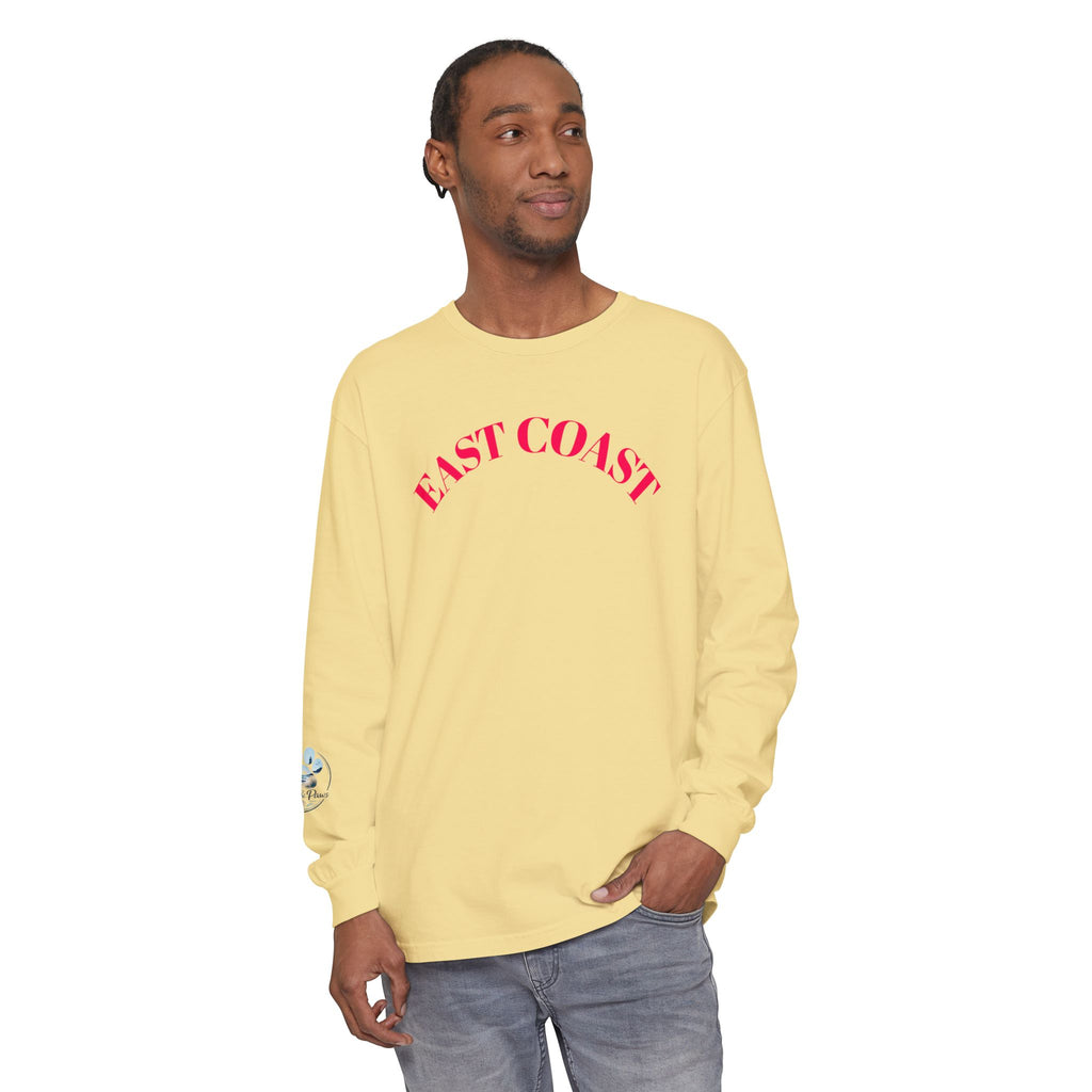 East Coast Long Sleeve Tee — Classic Nautical Graphic