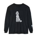 Irish Setter Unisex Long-Sleeve Tee with Coast & Paws logo on sleeve